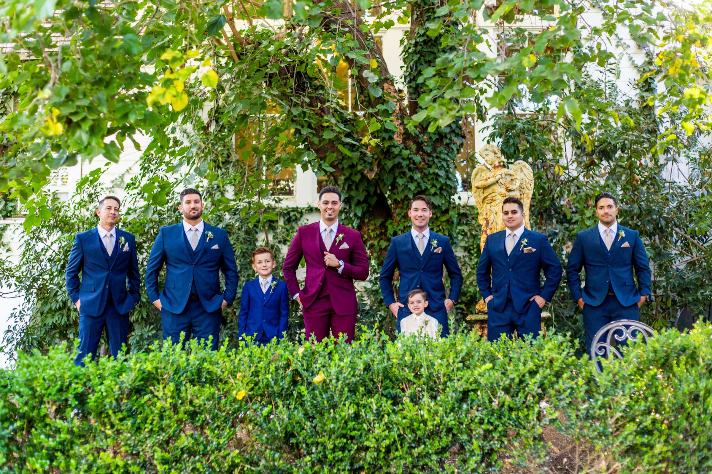 Groomsmen at Green Gables Wedding Estate Wedding, Elise and Pierre Wedding Photo #10 by True Photography