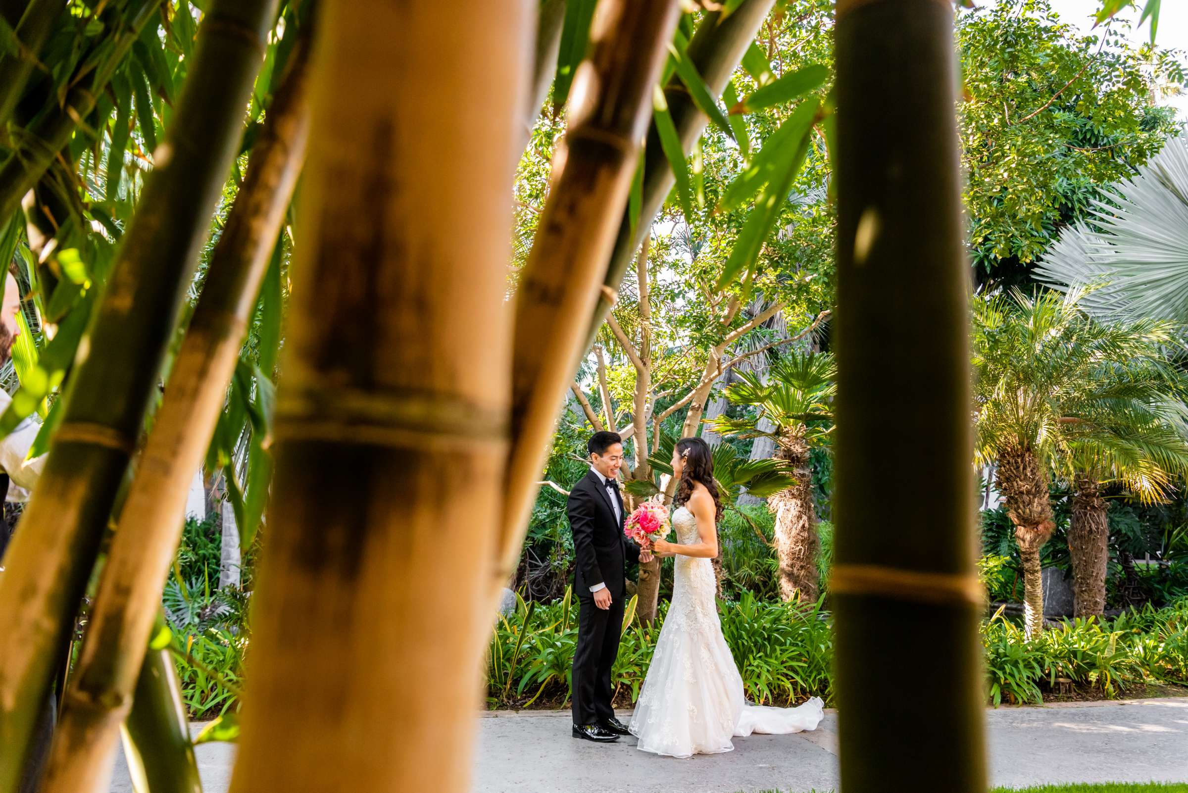 Tropical at Catamaran Resort Wedding coordinated by SD Weddings by Gina, Leslie and Justin Wedding Photo #10 by True Photography