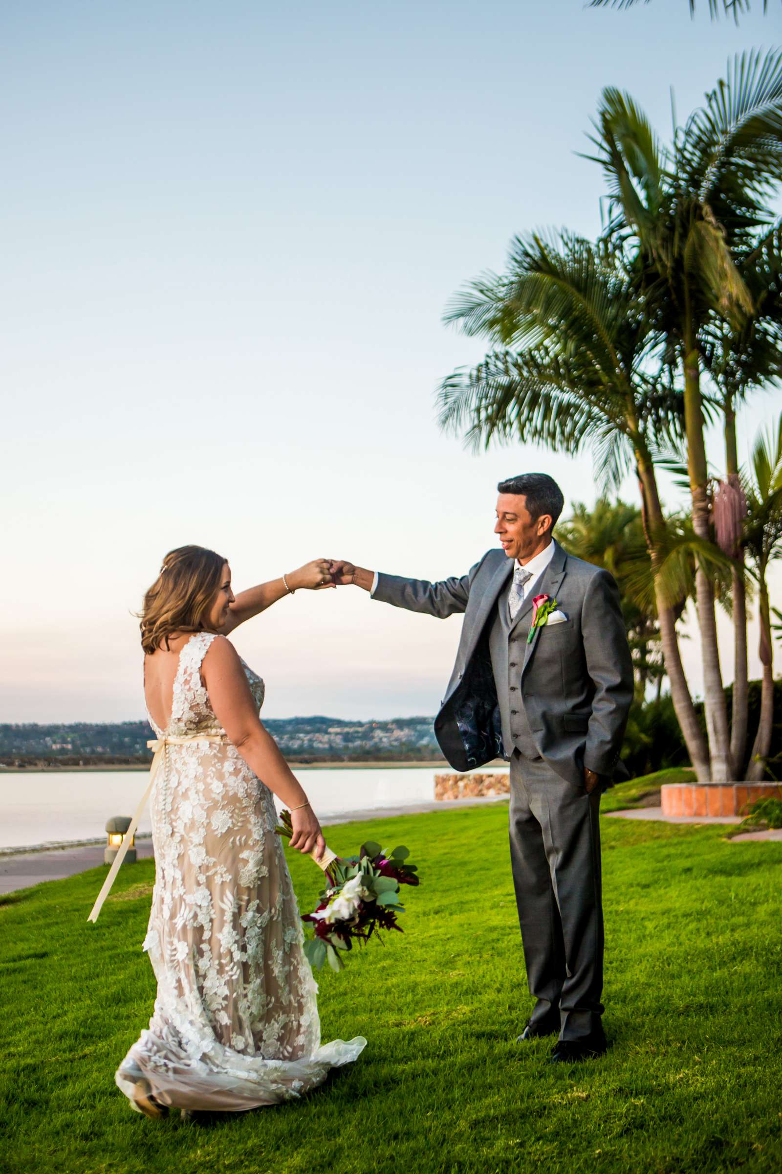 San Diego Mission Bay Resort Wedding coordinated by Elements of Style, Taylor and Greg Wedding Photo #17 by True Photography