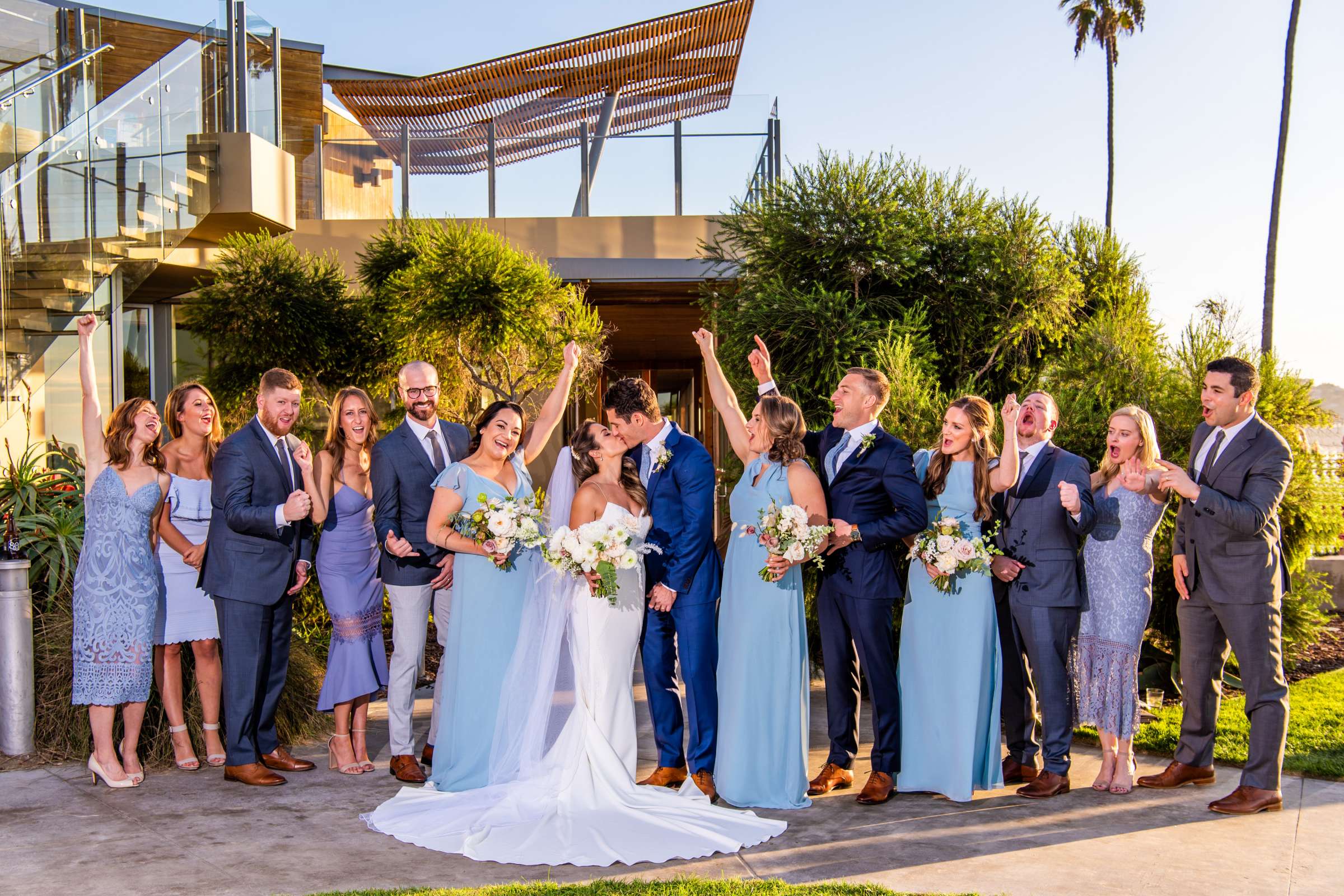Scripps Seaside Forum Wedding coordinated by Amorology Weddings, Megan and Gregory Wedding Photo #62 by True Photography