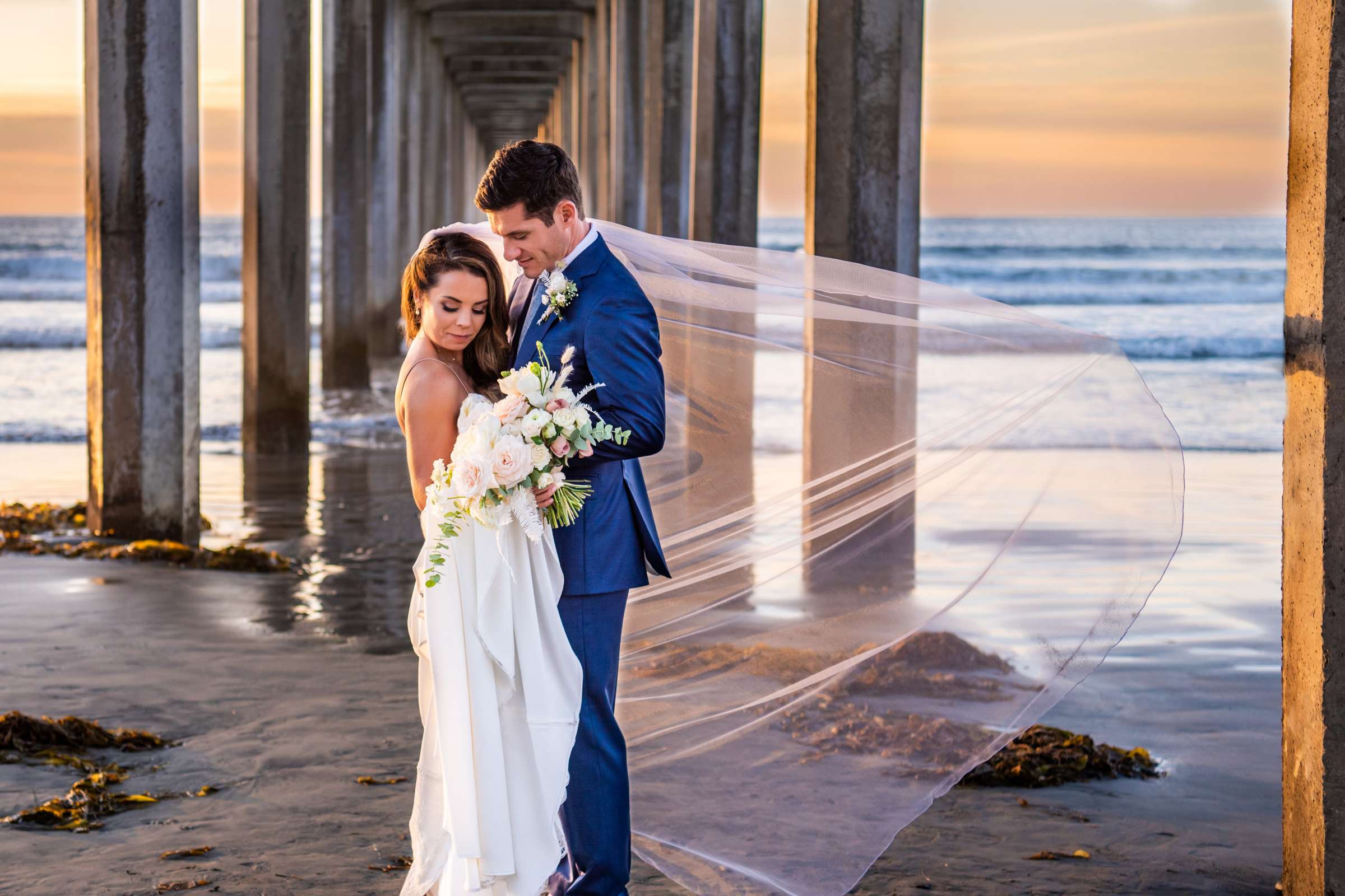 Scripps Seaside Forum Wedding coordinated by Amorology Weddings, Megan and Gregory Wedding Photo #77 by True Photography