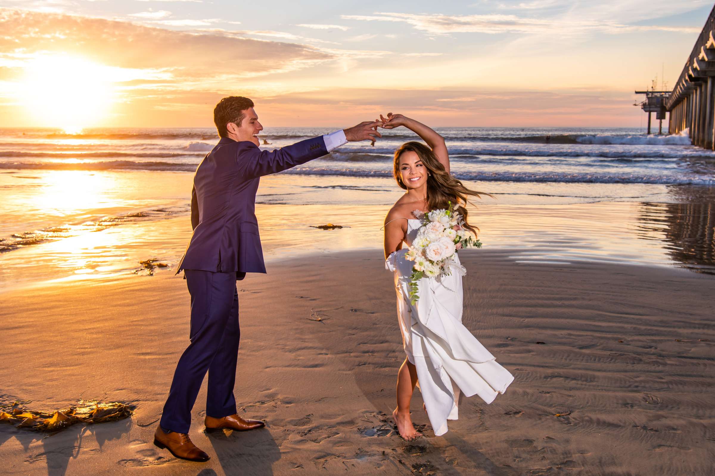 Scripps Seaside Forum Wedding coordinated by Amorology Weddings, Megan and Gregory Wedding Photo #84 by True Photography