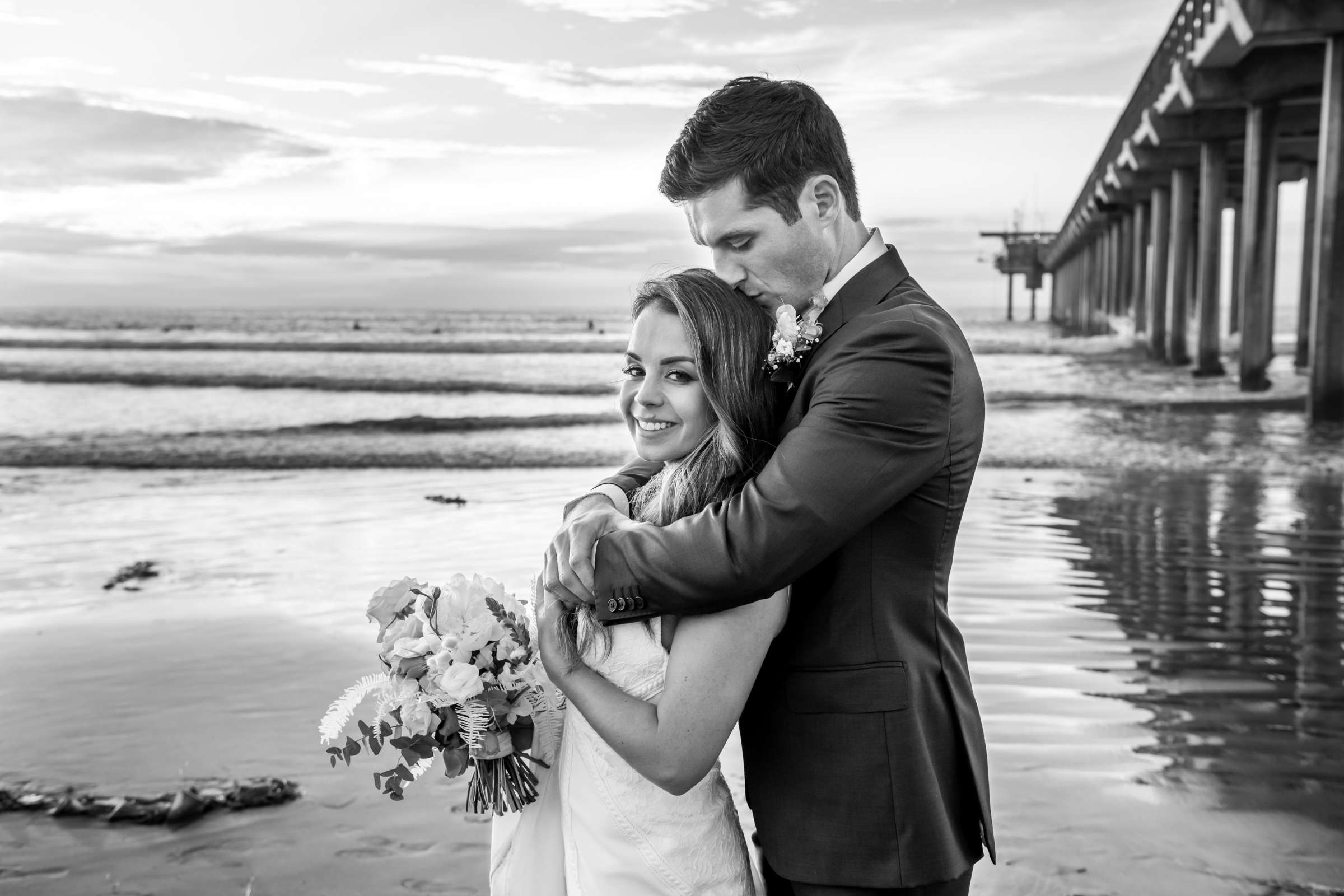 Scripps Seaside Forum Wedding coordinated by Amorology Weddings, Megan and Gregory Wedding Photo #86 by True Photography
