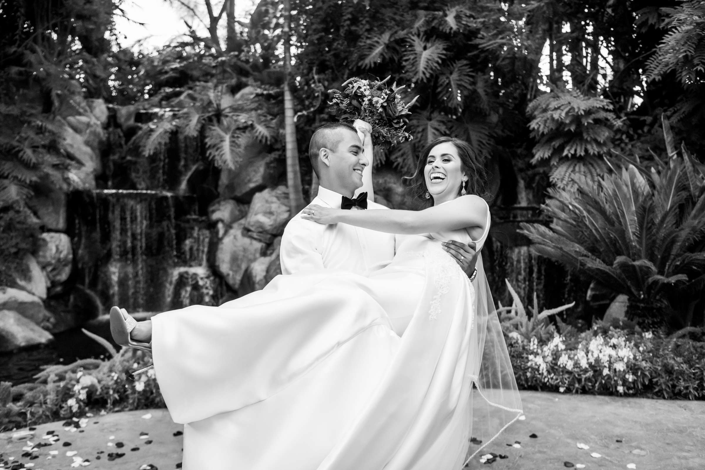 Candid moment at Grand Tradition Estate Wedding, Jessica and Ricardo Wedding Photo #8 by True Photography