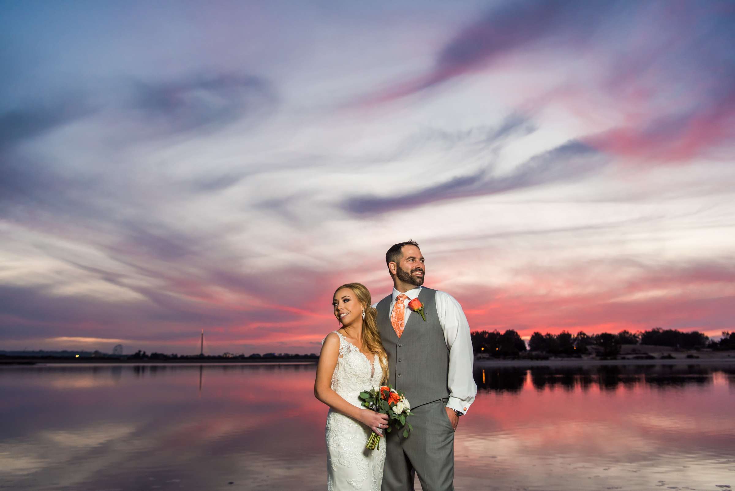 San Diego Mission Bay Resort Wedding, Emily and Jonathan Wedding Photo #2 by True Photography