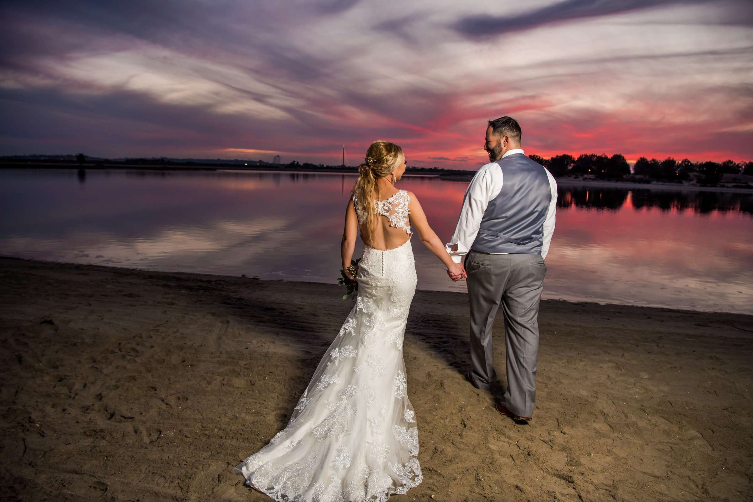 San Diego Mission Bay Resort Wedding, Emily and Jonathan Wedding Photo #11 by True Photography