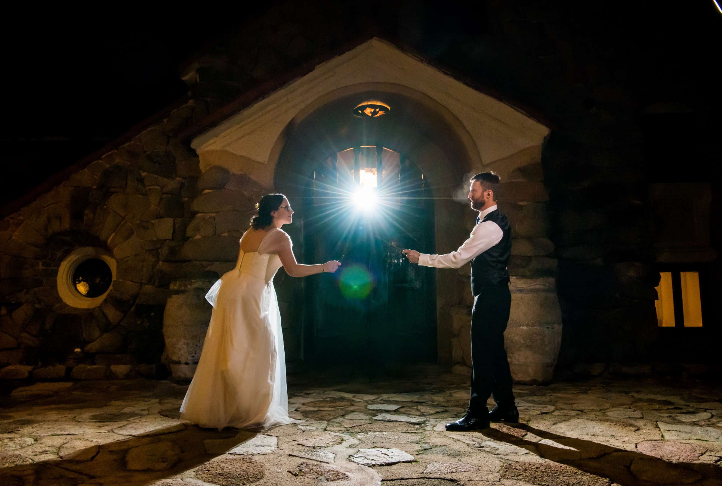 Mt Woodson Castle Wedding, Julia and Robin Wedding Photo #1 by True Photography