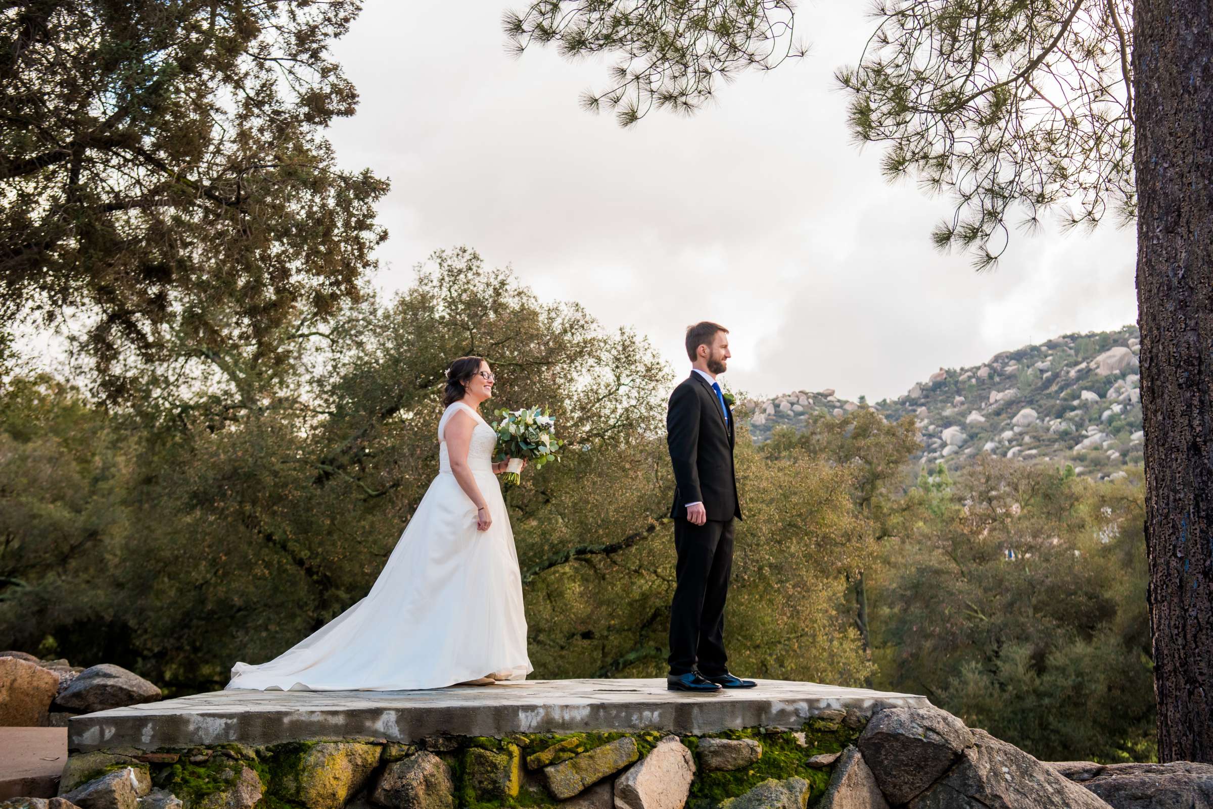 Mt Woodson Castle Wedding, Julia and Robin Wedding Photo #41 by True Photography