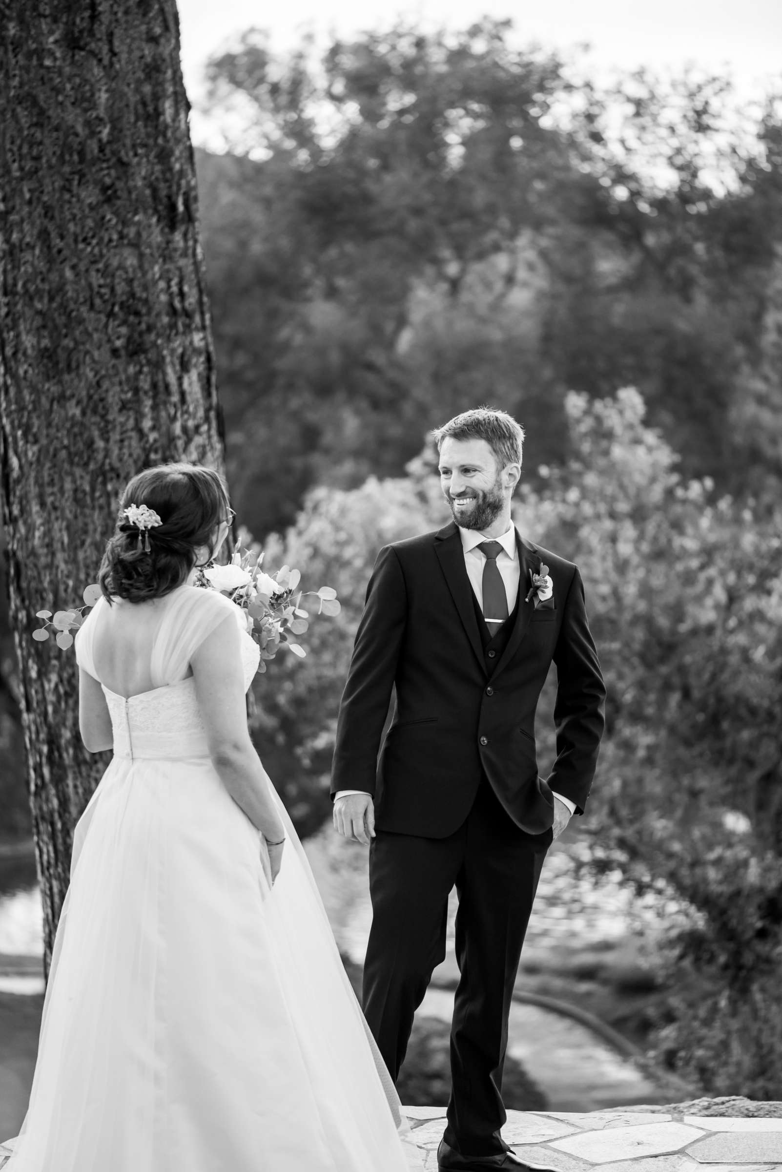 Mt Woodson Castle Wedding, Julia and Robin Wedding Photo #43 by True Photography