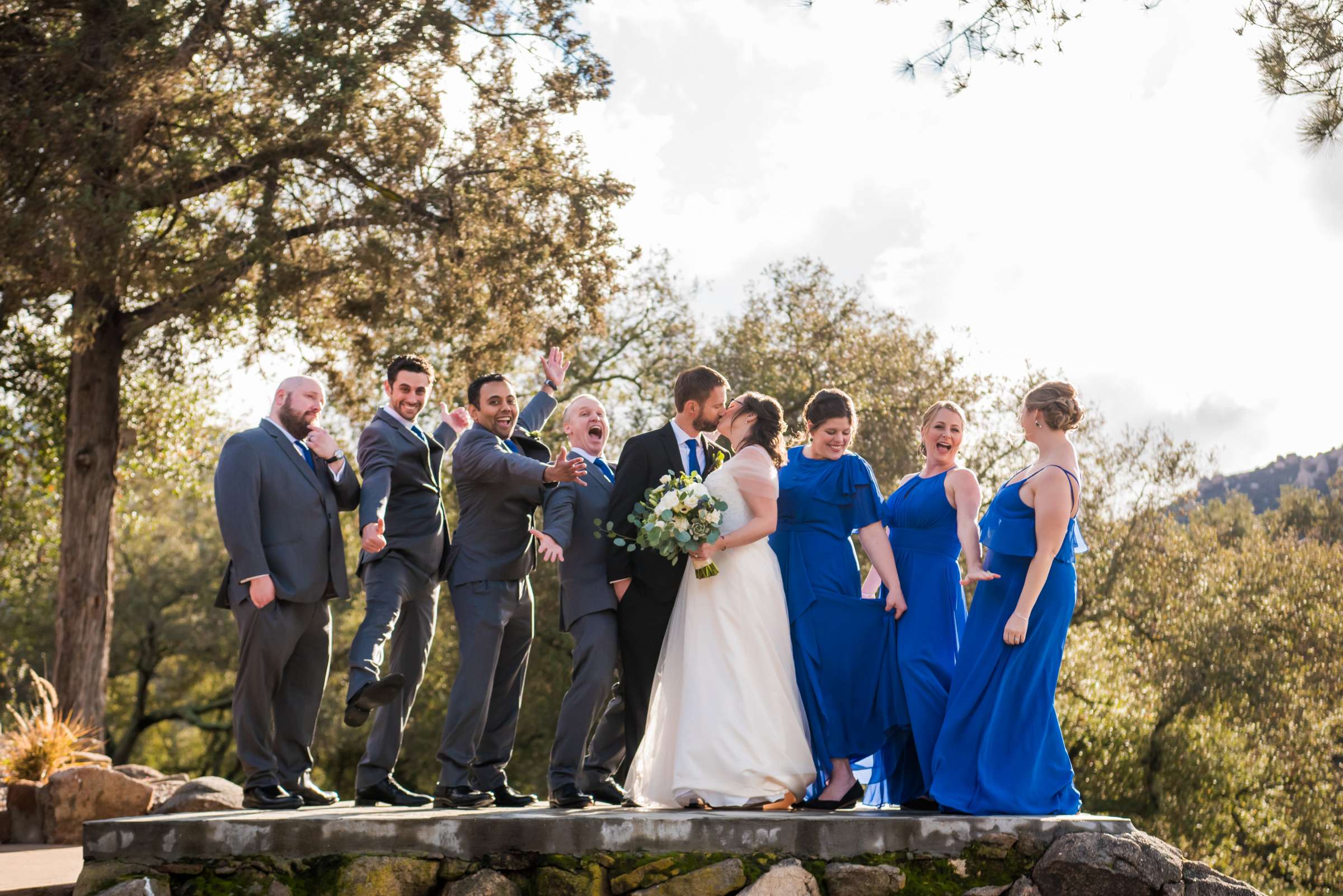 Mt Woodson Castle Wedding, Julia and Robin Wedding Photo #48 by True Photography