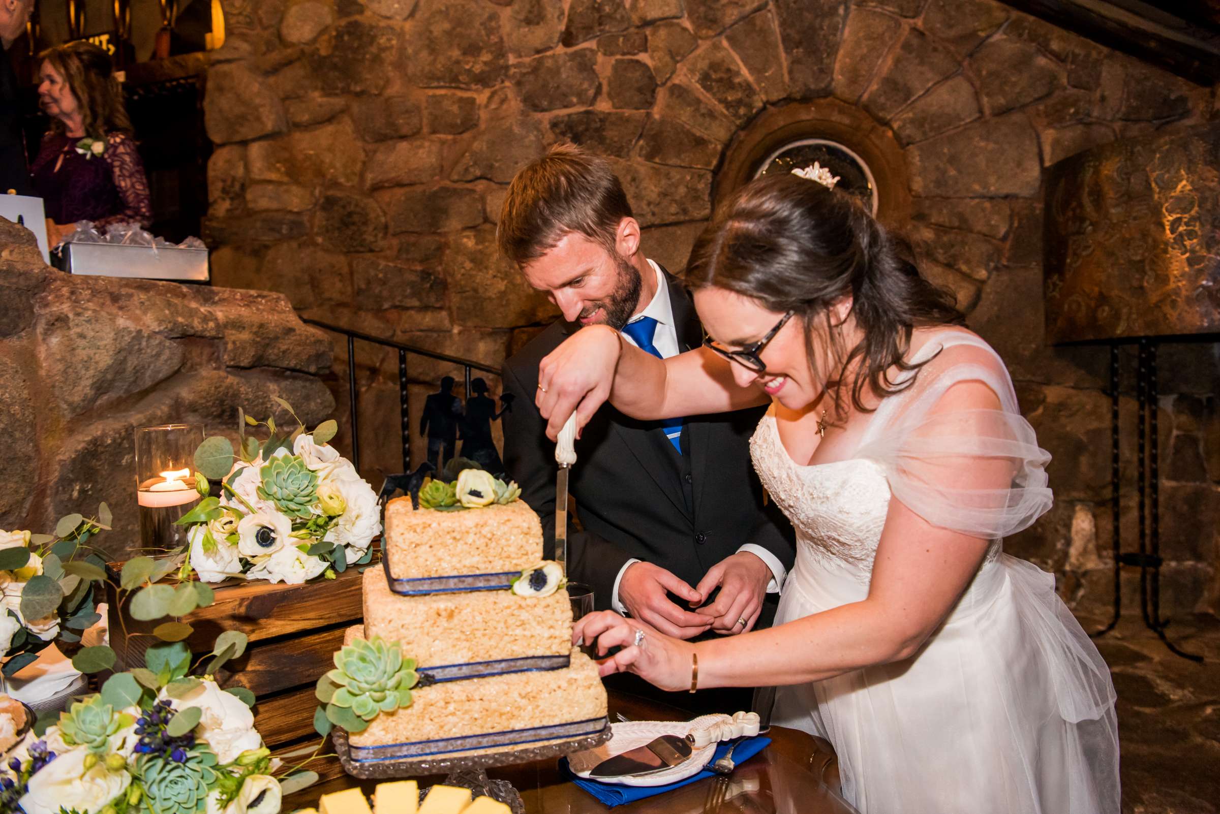 Mt Woodson Castle Wedding, Julia and Robin Wedding Photo #110 by True Photography