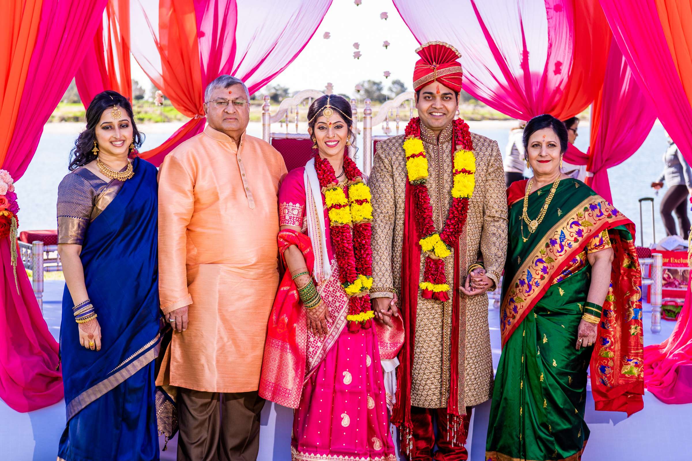 San Diego Mission Bay Resort Wedding coordinated by Sweet Love Designs, Ruchi and Abhijit Wedding Photo #70 by True Photography