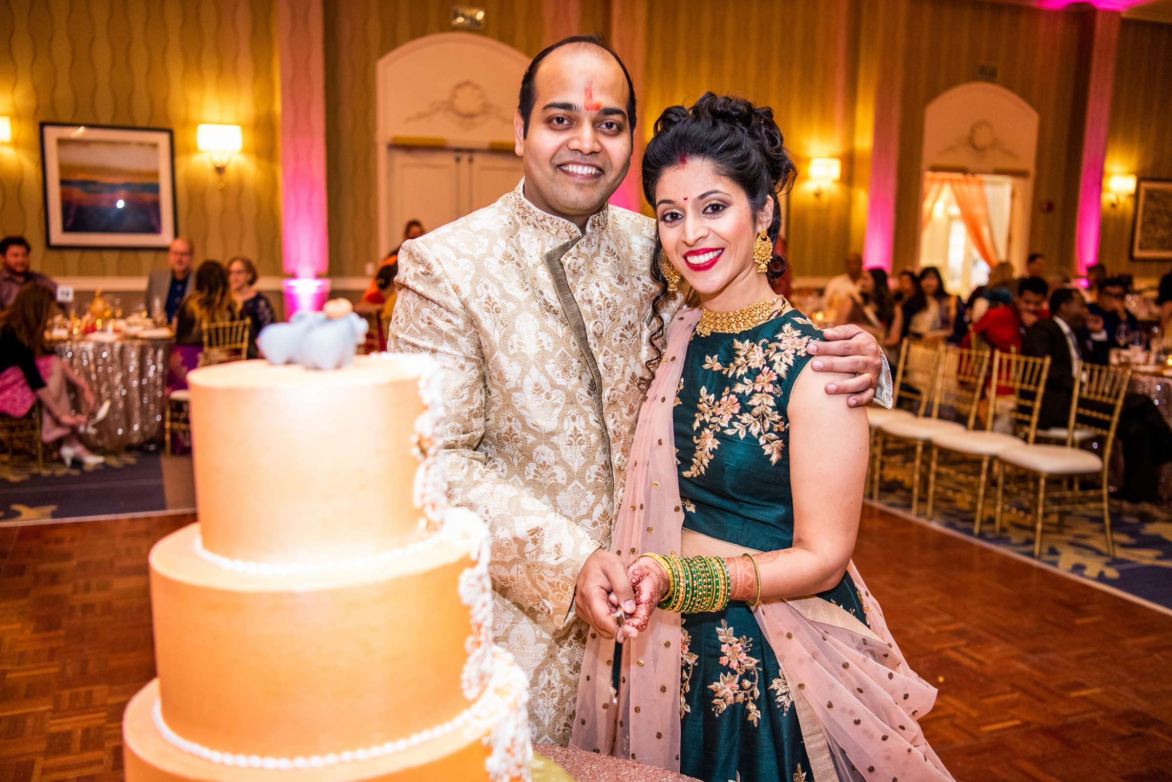 San Diego Mission Bay Resort Wedding coordinated by Sweet Love Designs, Ruchi and Abhijit Wedding Photo #99 by True Photography
