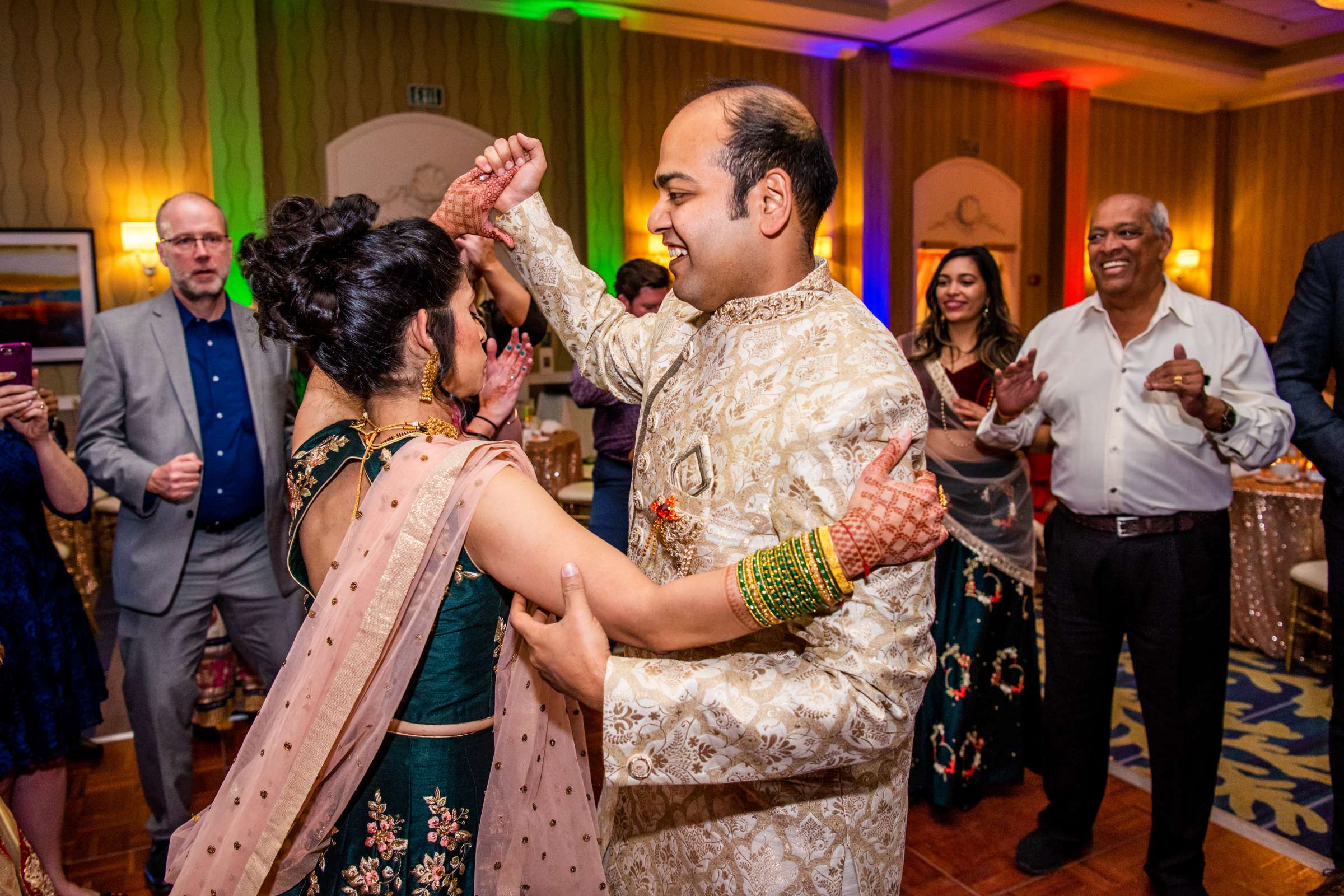 San Diego Mission Bay Resort Wedding coordinated by Sweet Love Designs, Ruchi and Abhijit Wedding Photo #131 by True Photography