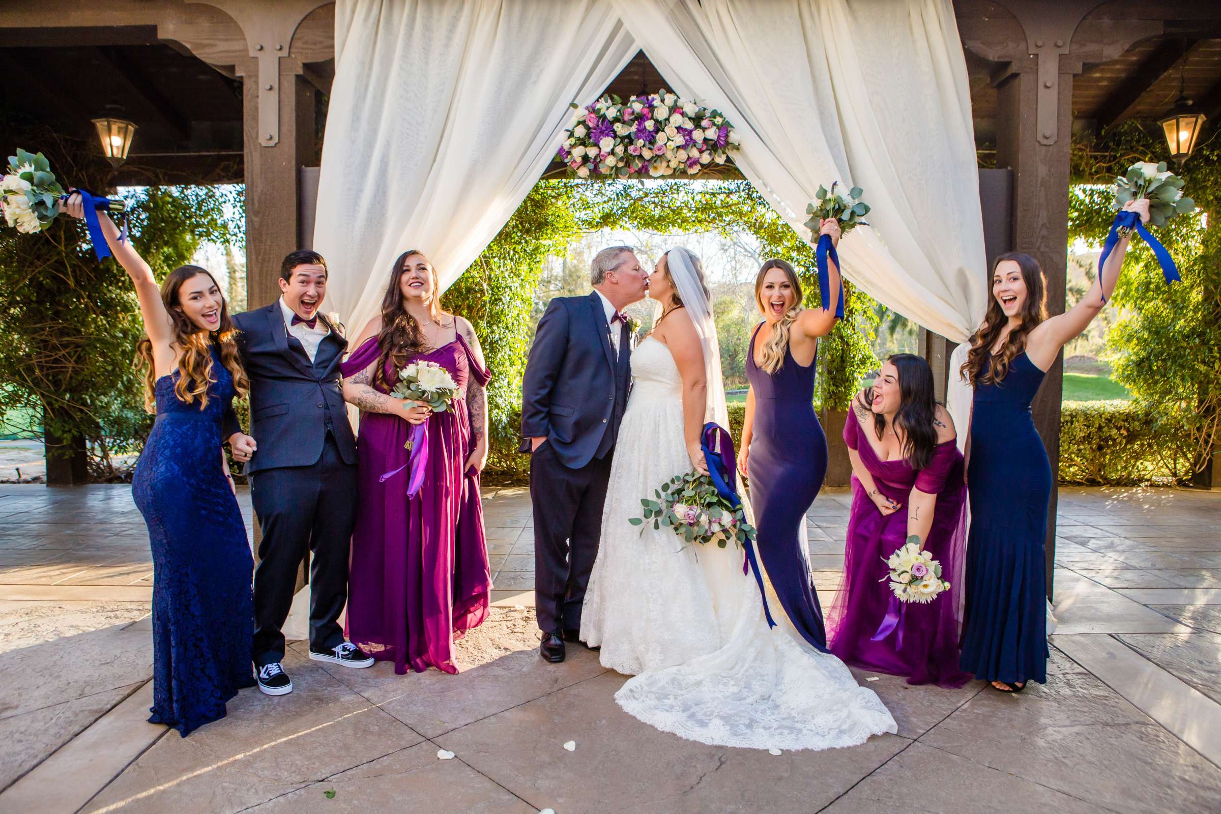 Fallbrook Estate Wedding coordinated by Amethyst & Sage Wedding and Events, Jenifer and Jay Wedding Photo #81 by True Photography