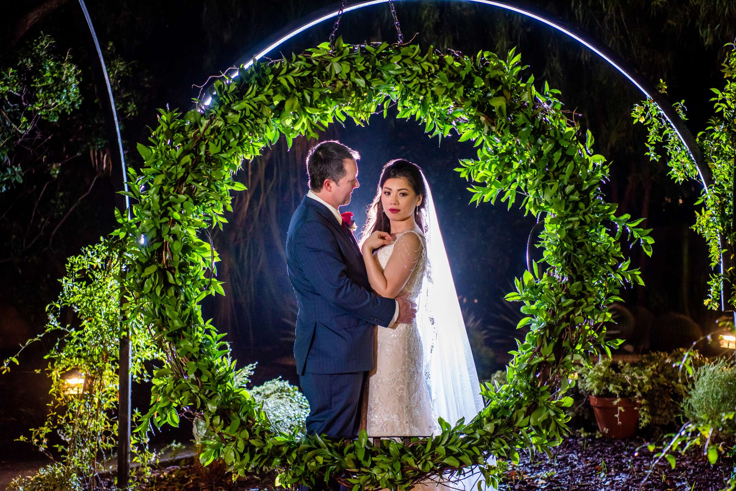 The Secret Garden at Rancho Santa Fe Wedding, Jennifer and Michael Wedding Photo #137 by True Photography