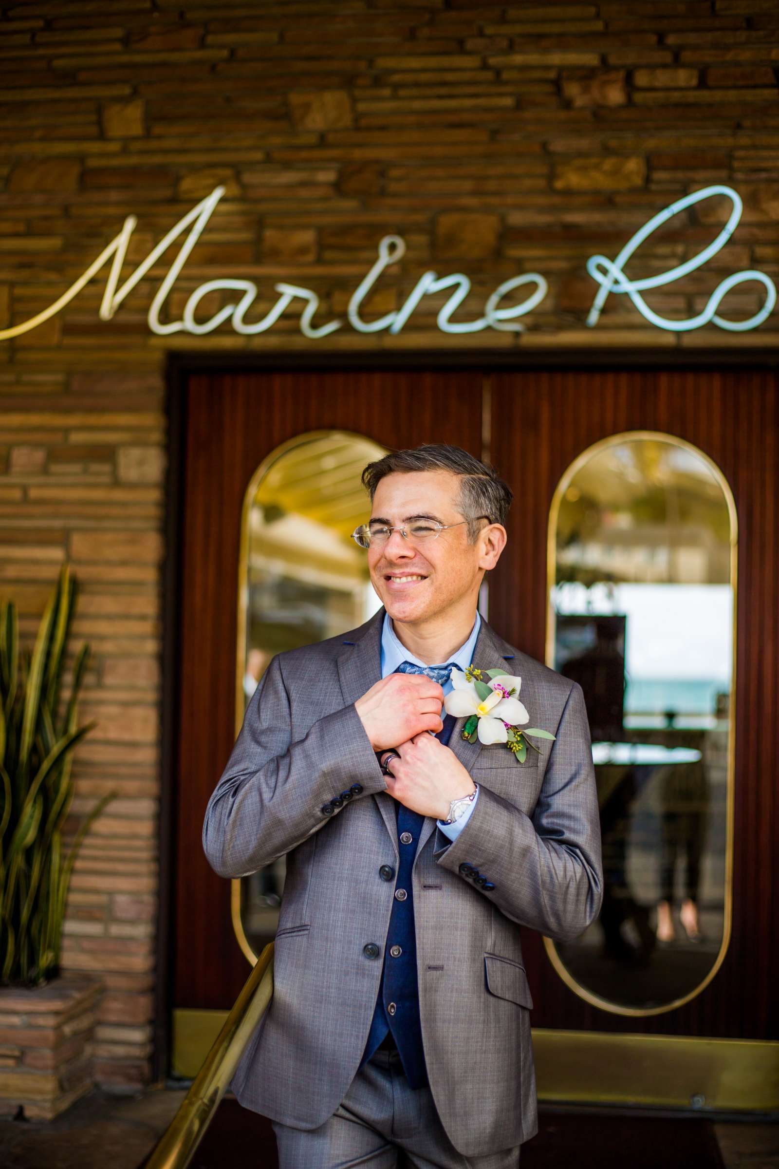 The Marine Room Wedding, Marianne and Jeffrey Wedding Photo #8 by True Photography