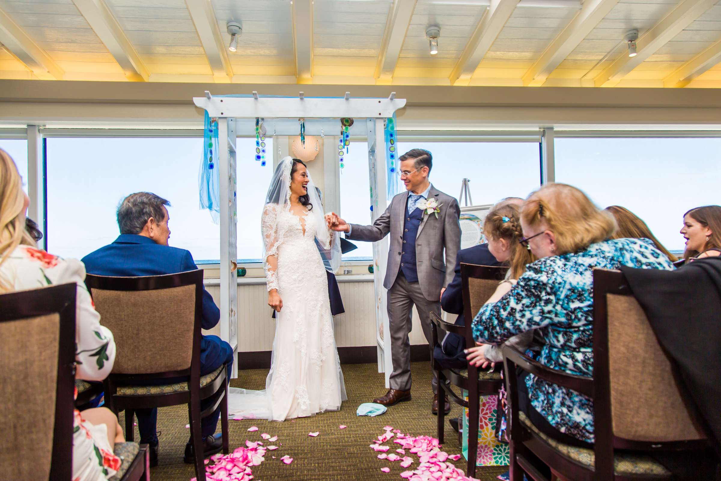 The Marine Room Wedding, Marianne and Jeffrey Wedding Photo #42 by True Photography