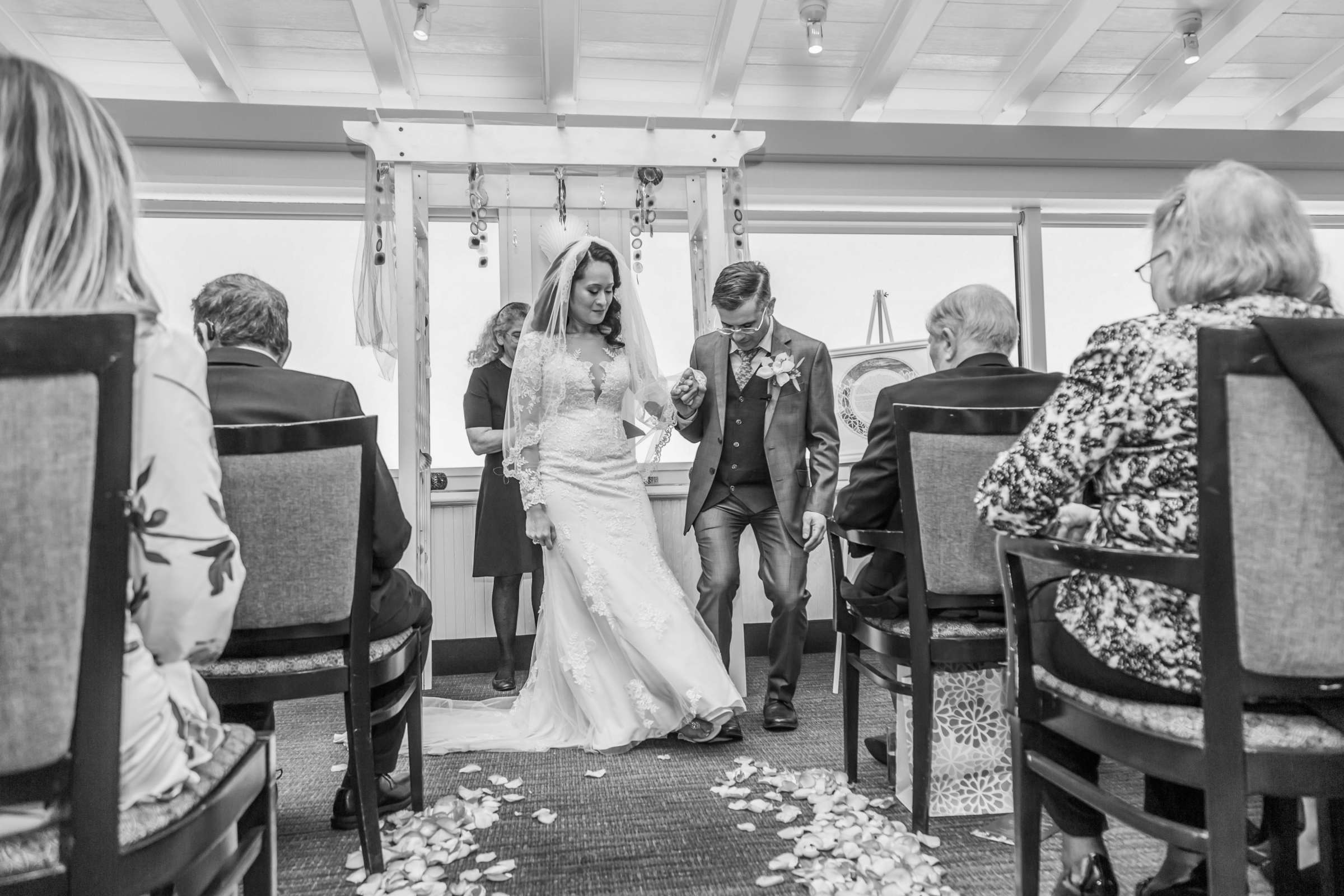 The Marine Room Wedding, Marianne and Jeffrey Wedding Photo #44 by True Photography