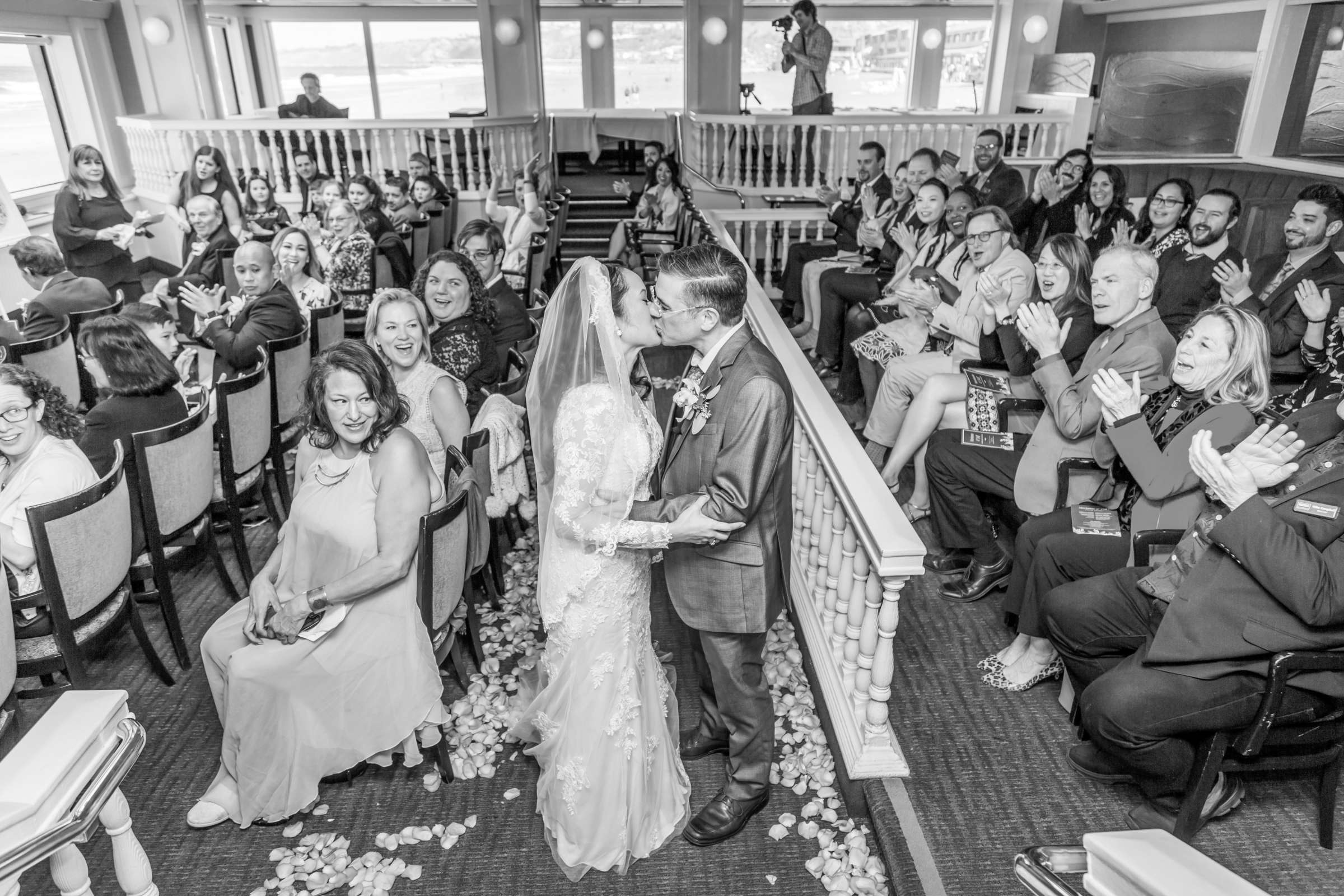 The Marine Room Wedding, Marianne and Jeffrey Wedding Photo #50 by True Photography
