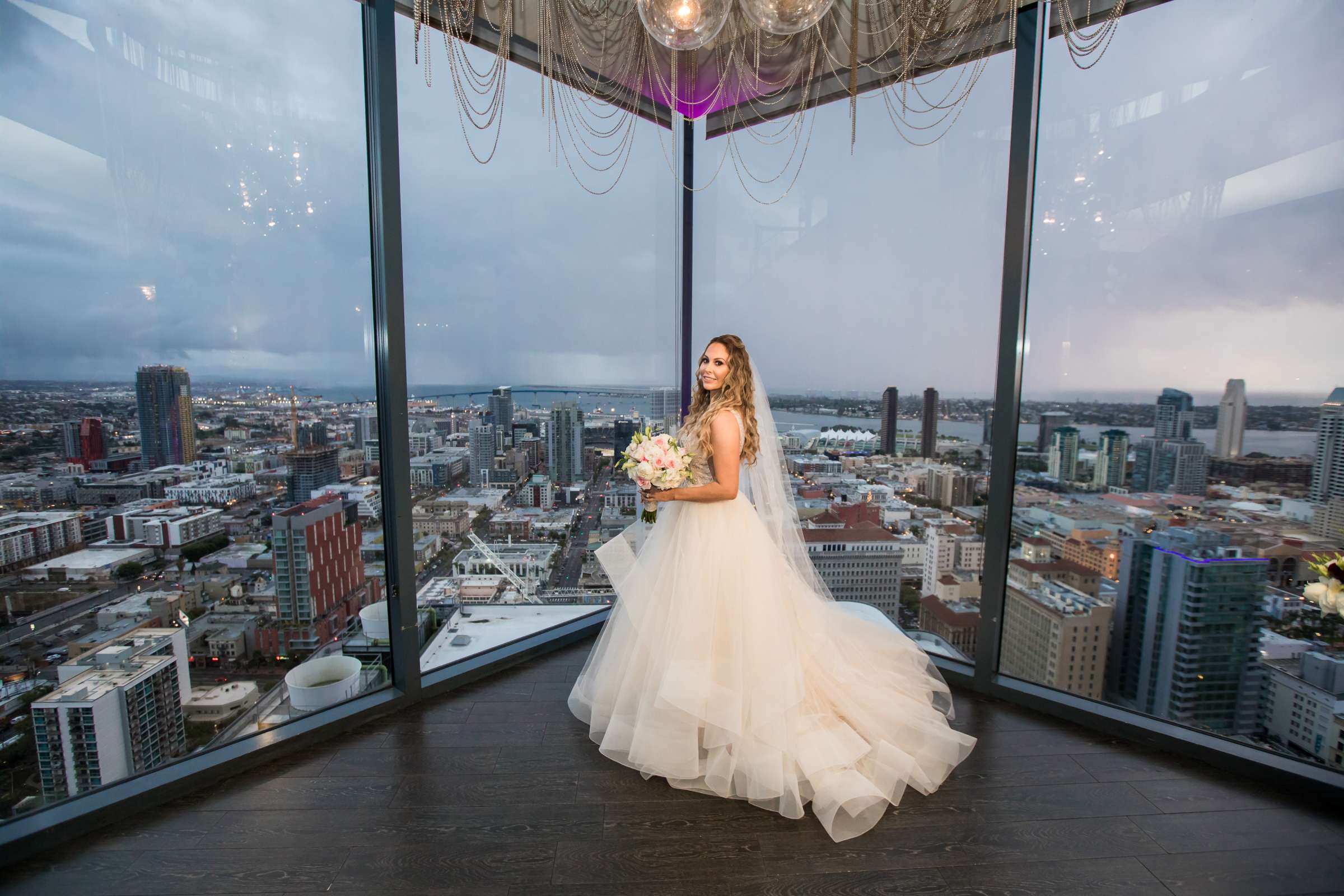 The University Club Atop Symphony Towers Wedding, Kelly and Adam Wedding Photo #1 by True Photography