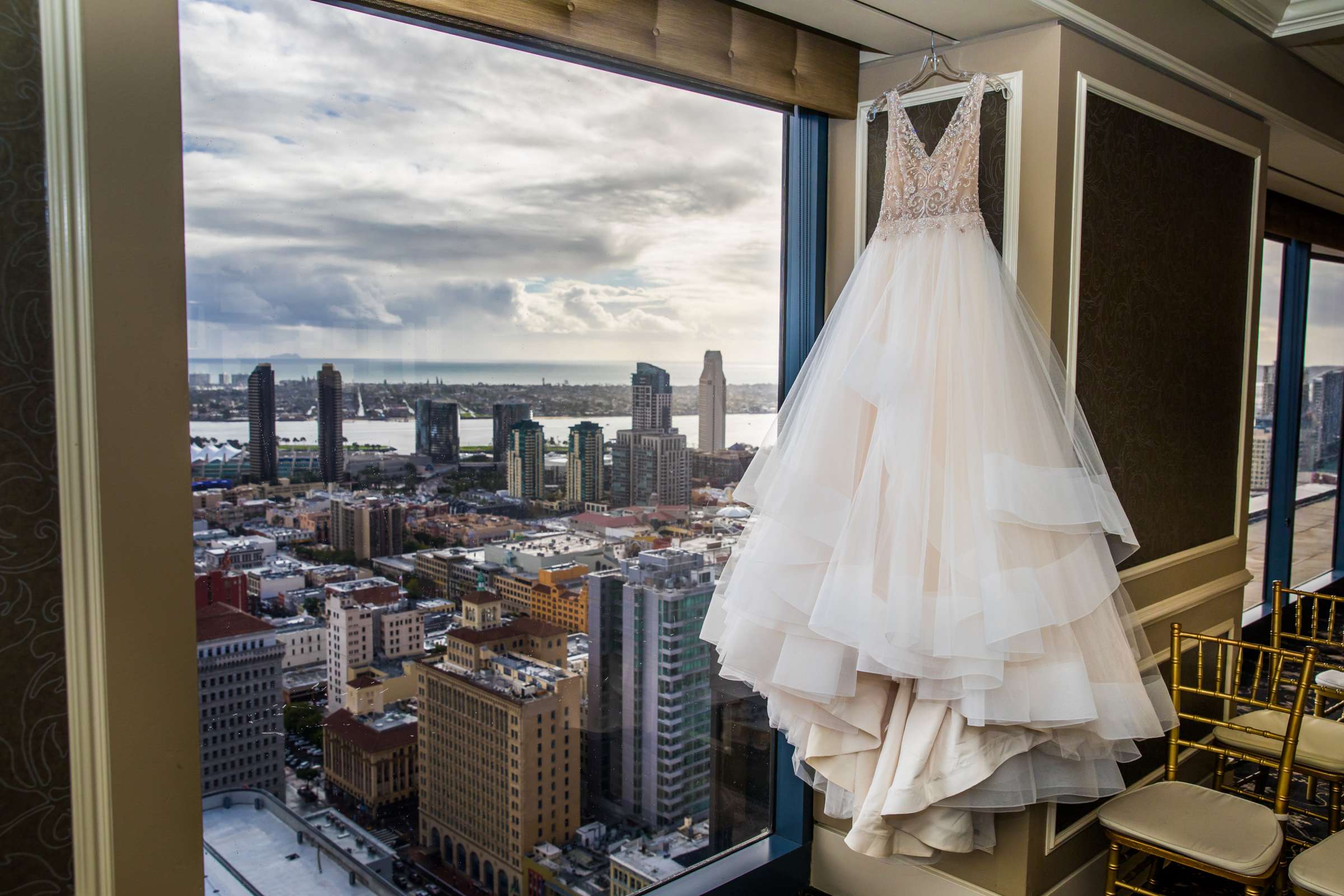 The University Club Atop Symphony Towers Wedding, Kelly and Adam Wedding Photo #16 by True Photography