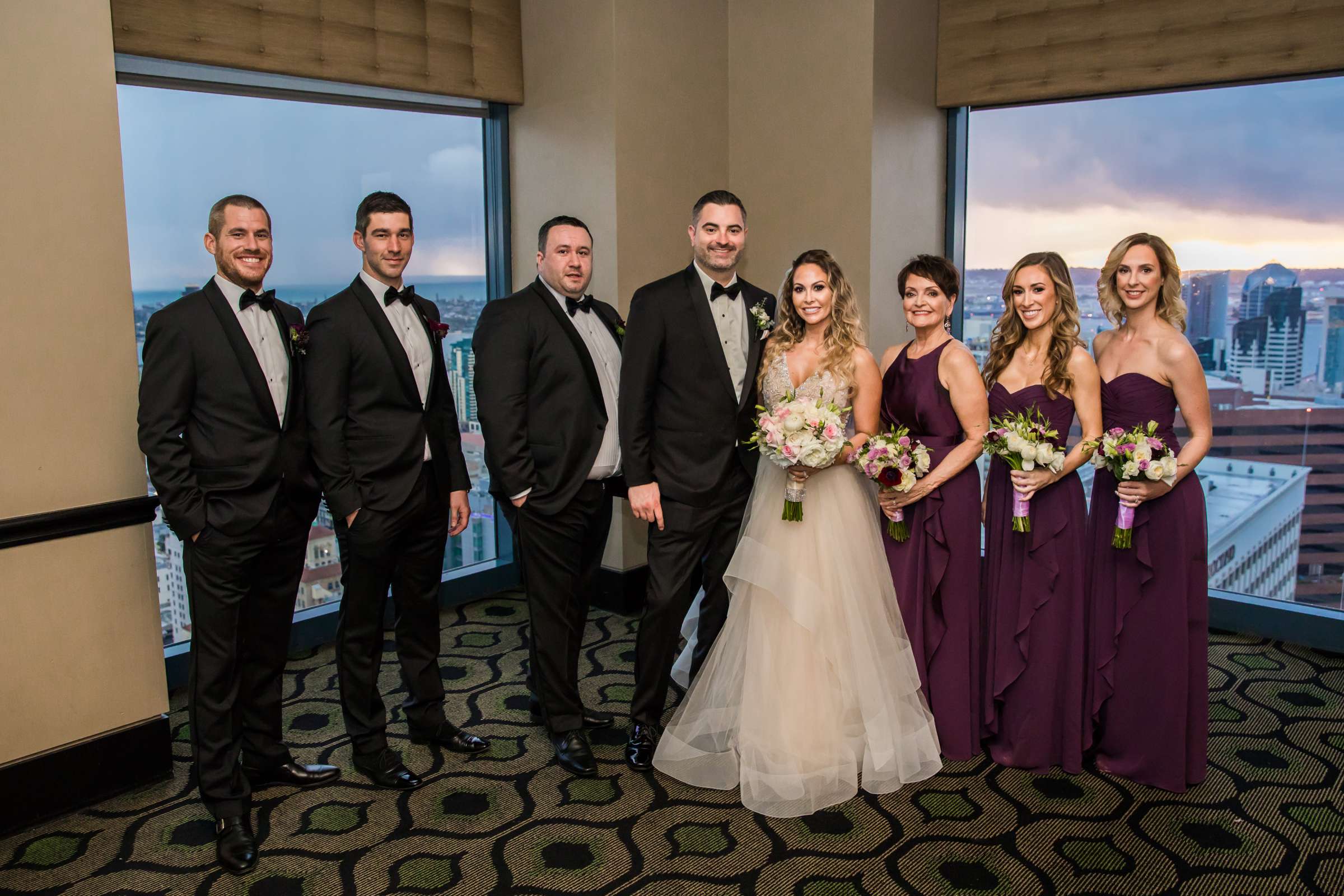 The University Club Atop Symphony Towers Wedding, Kelly and Adam Wedding Photo #37 by True Photography