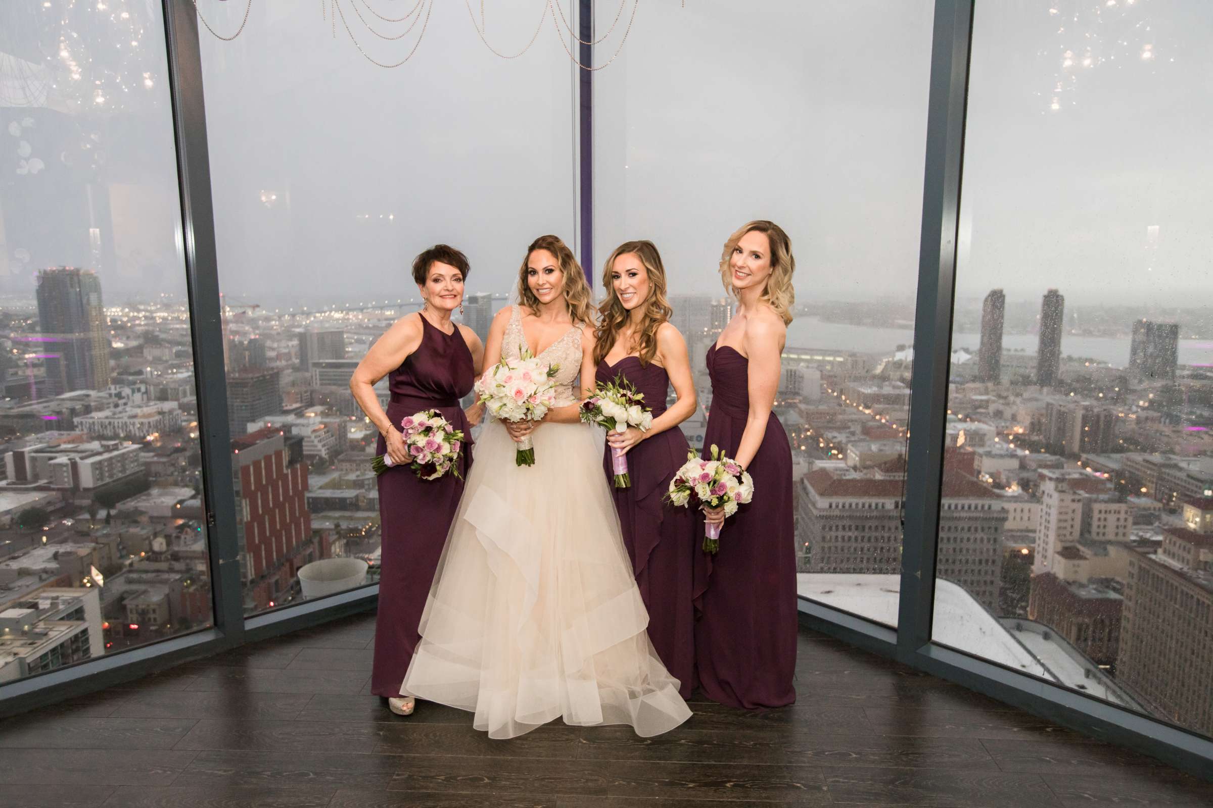 The University Club Atop Symphony Towers Wedding, Kelly and Adam Wedding Photo #39 by True Photography