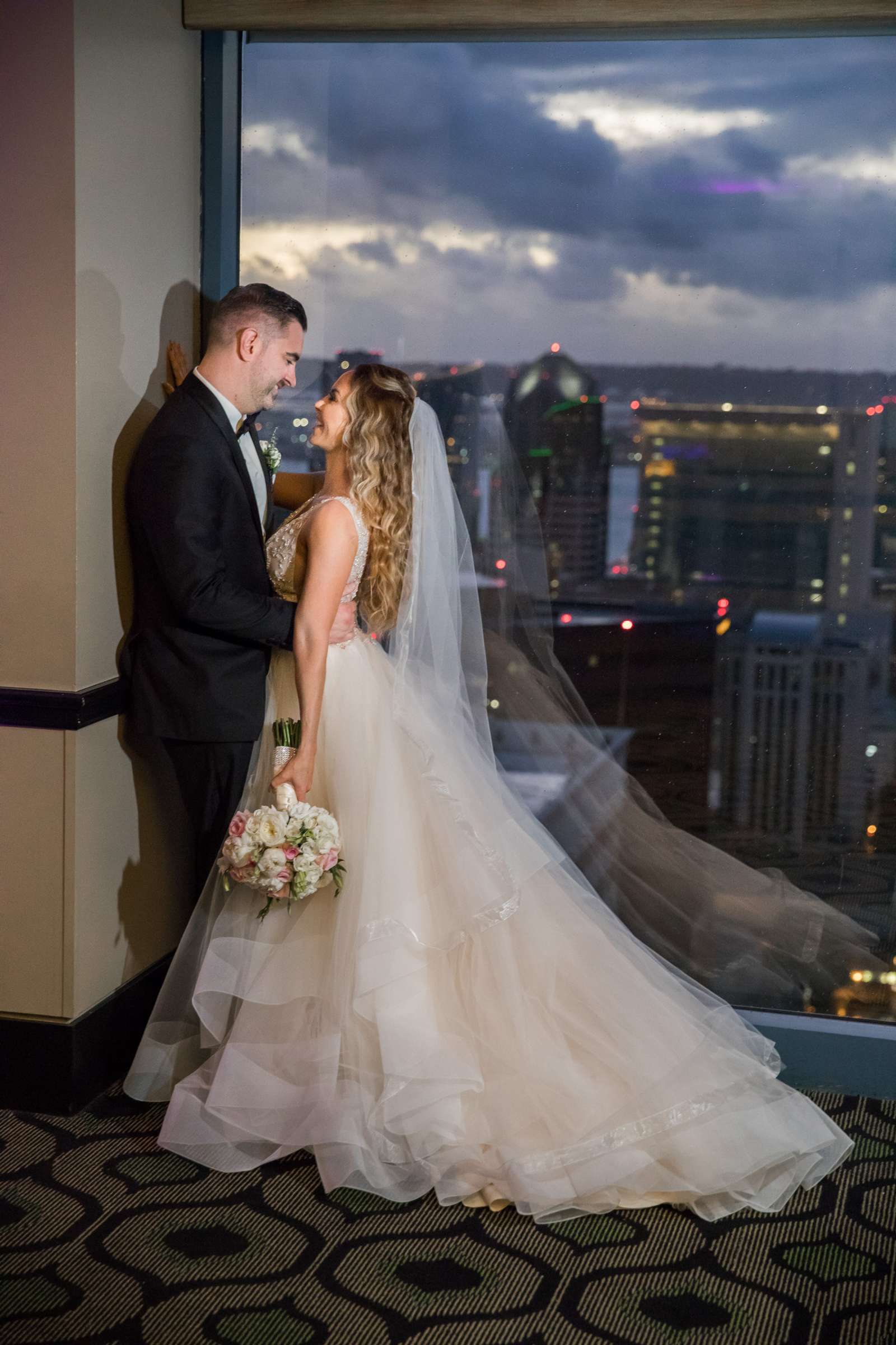 The University Club Atop Symphony Towers Wedding, Kelly and Adam Wedding Photo #45 by True Photography