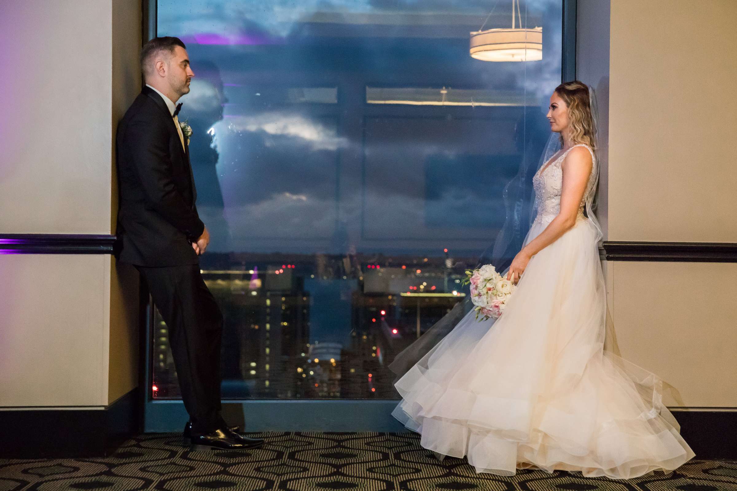 The University Club Atop Symphony Towers Wedding, Kelly and Adam Wedding Photo #48 by True Photography