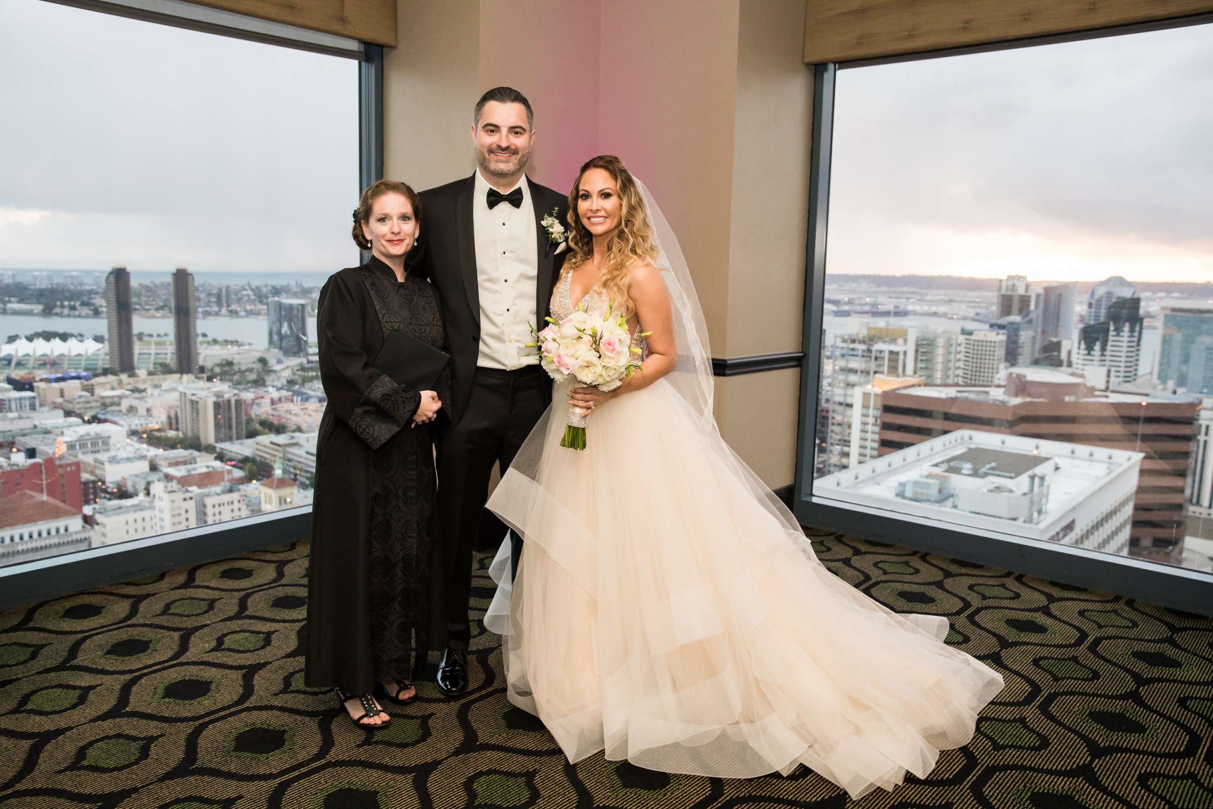The University Club Atop Symphony Towers Wedding, Kelly and Adam Wedding Photo #82 by True Photography