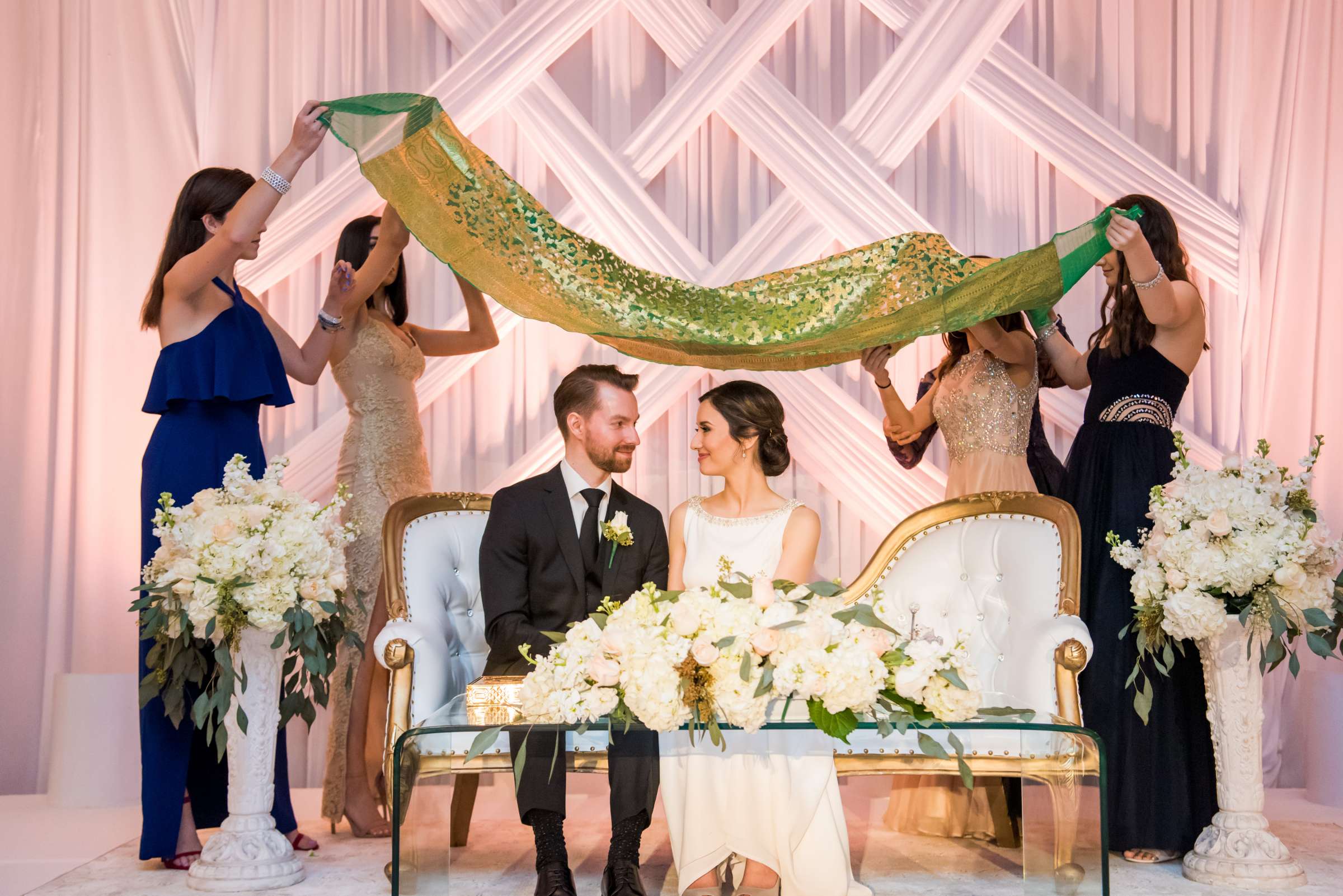 Omni La Costa Resort & Spa Wedding coordinated by Sweet Blossom Weddings, Sarah and Daniel Wedding Photo #13 by True Photography