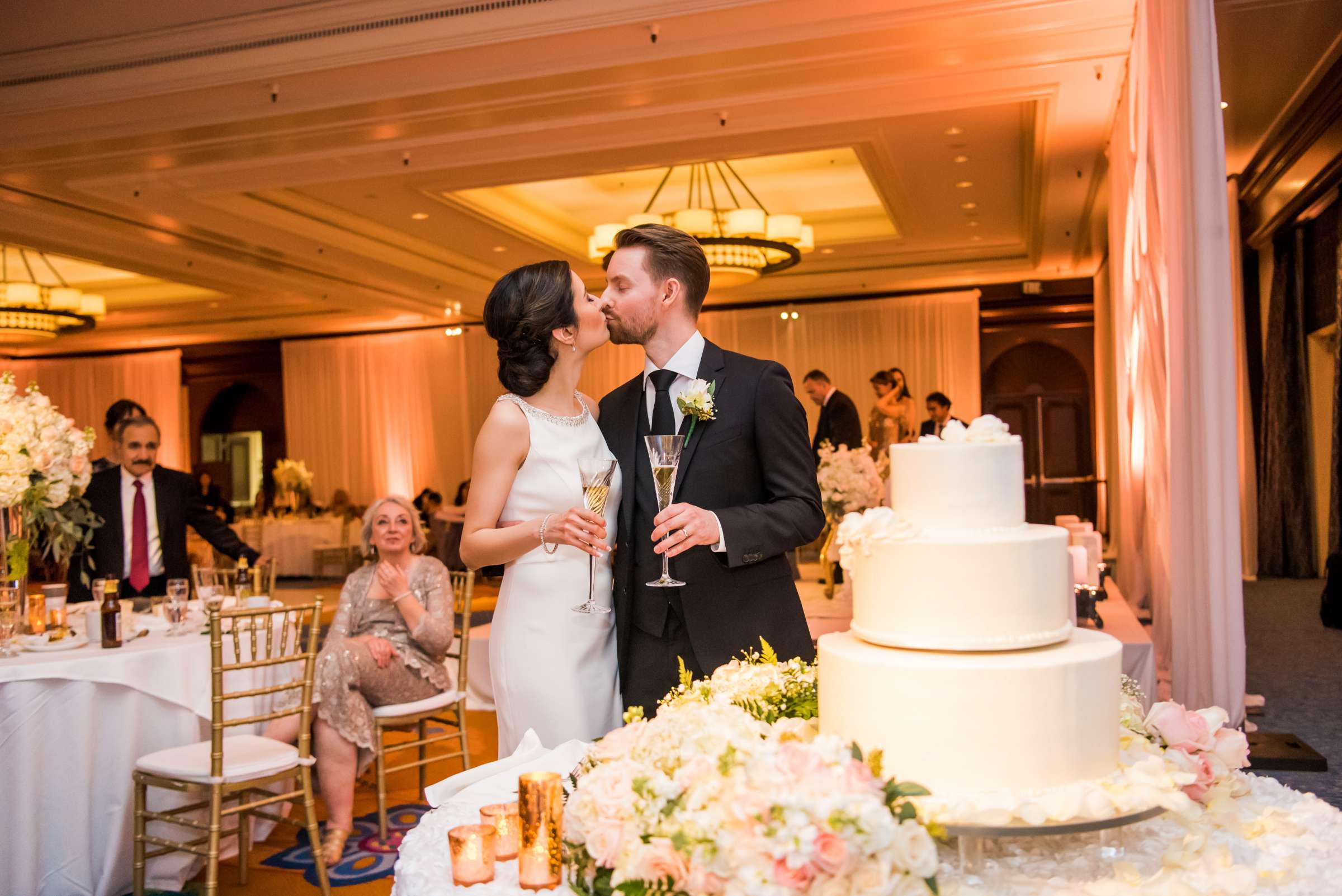 Omni La Costa Resort & Spa Wedding coordinated by Sweet Blossom Weddings, Sarah and Daniel Wedding Photo #15 by True Photography