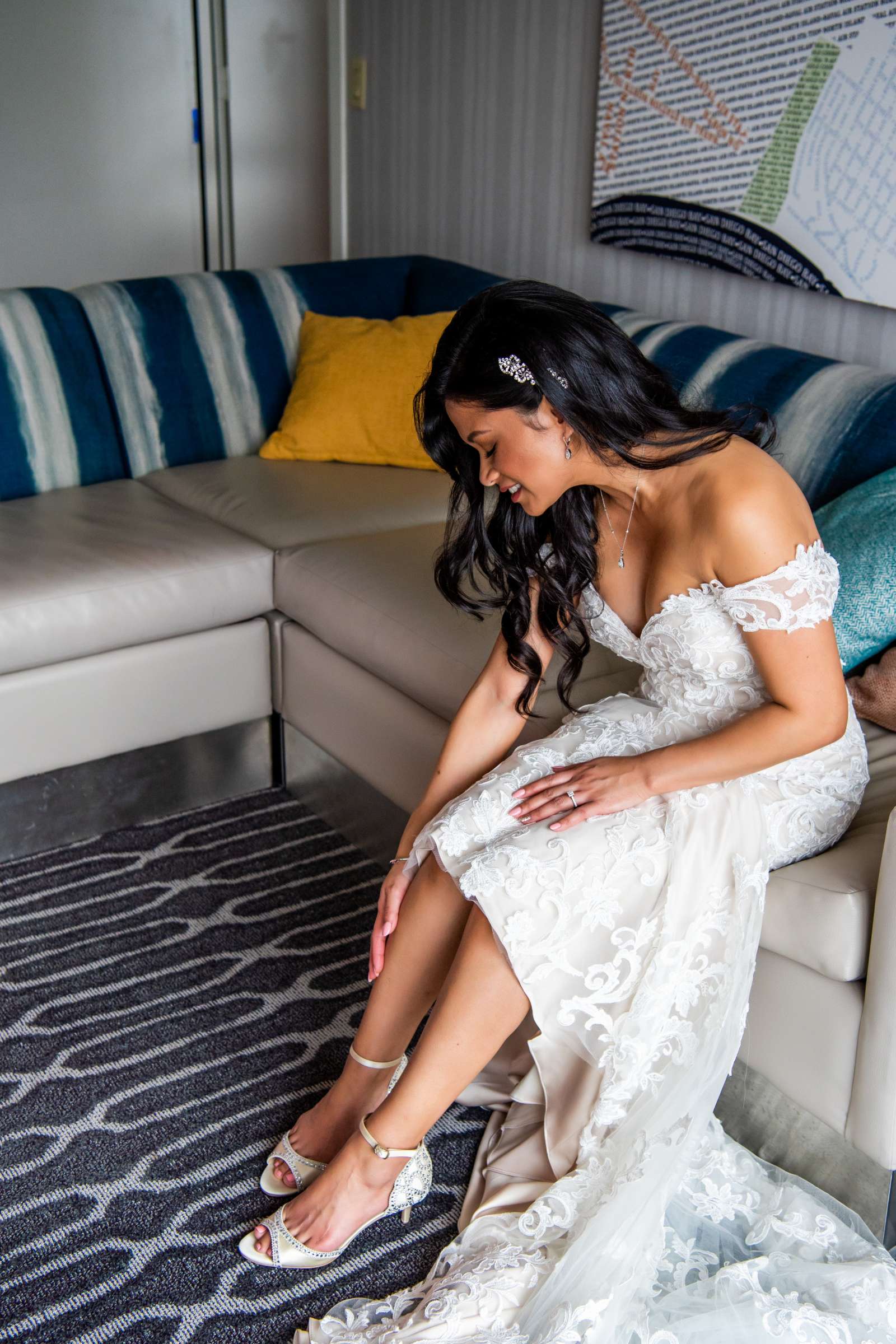 Manchester Grand Hyatt San Diego Wedding coordinated by Bella Mia Exclusive Events, Paula and Jimmy Wedding Photo #37 by True Photography
