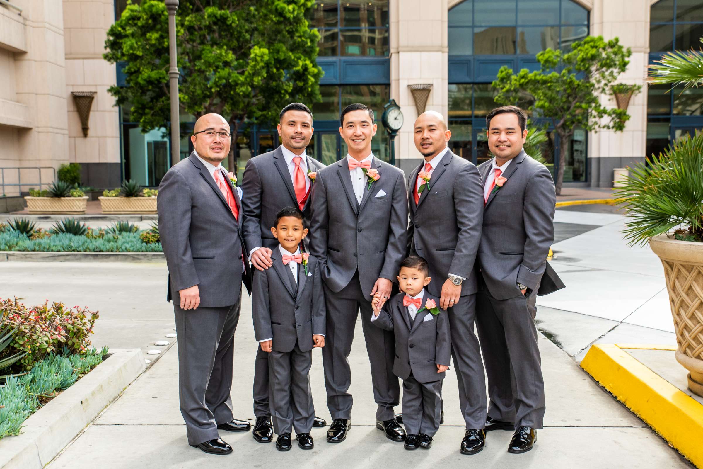 Manchester Grand Hyatt San Diego Wedding coordinated by Bella Mia Exclusive Events, Paula and Jimmy Wedding Photo #45 by True Photography