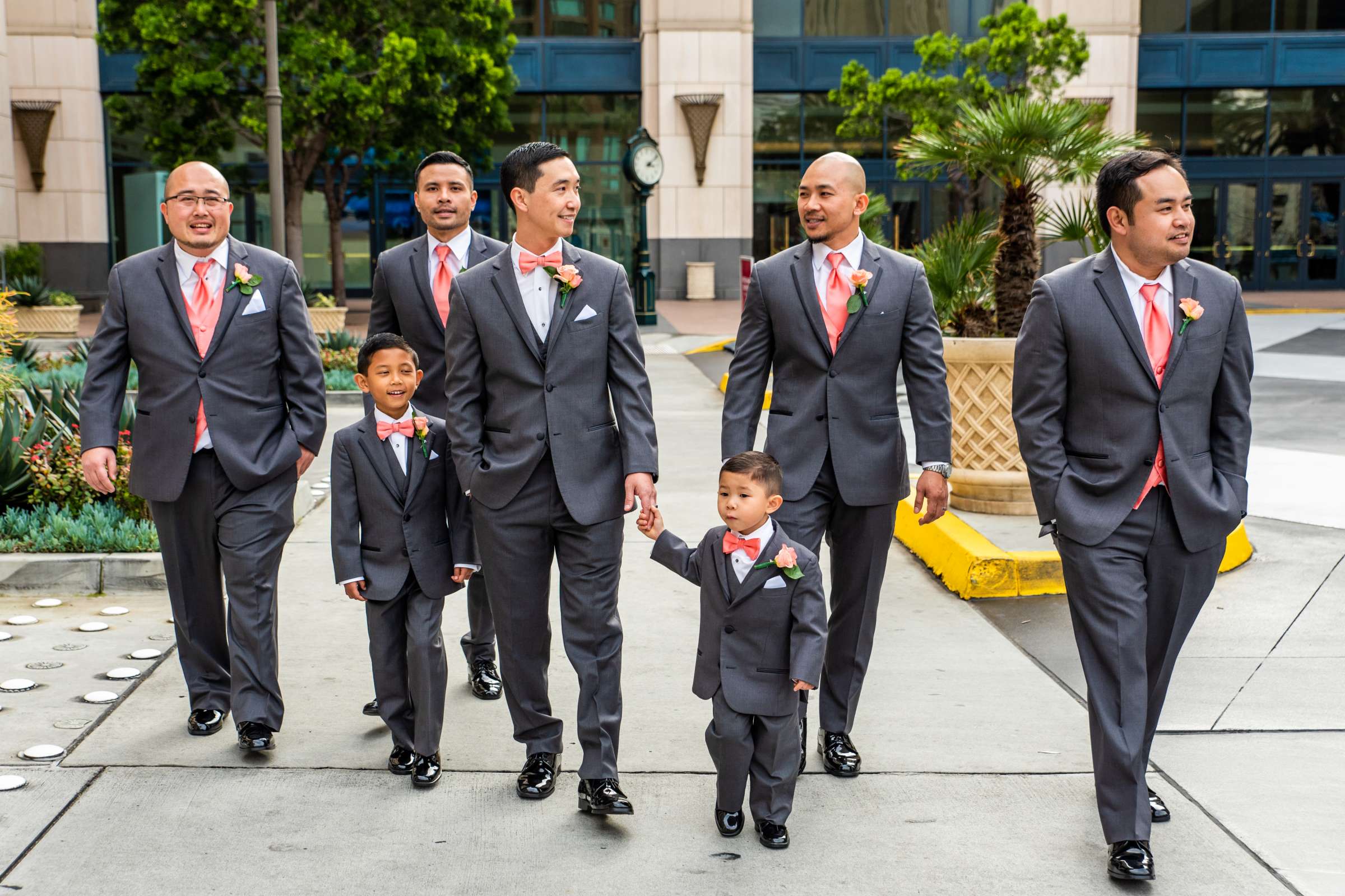 Manchester Grand Hyatt San Diego Wedding coordinated by Bella Mia Exclusive Events, Paula and Jimmy Wedding Photo #47 by True Photography