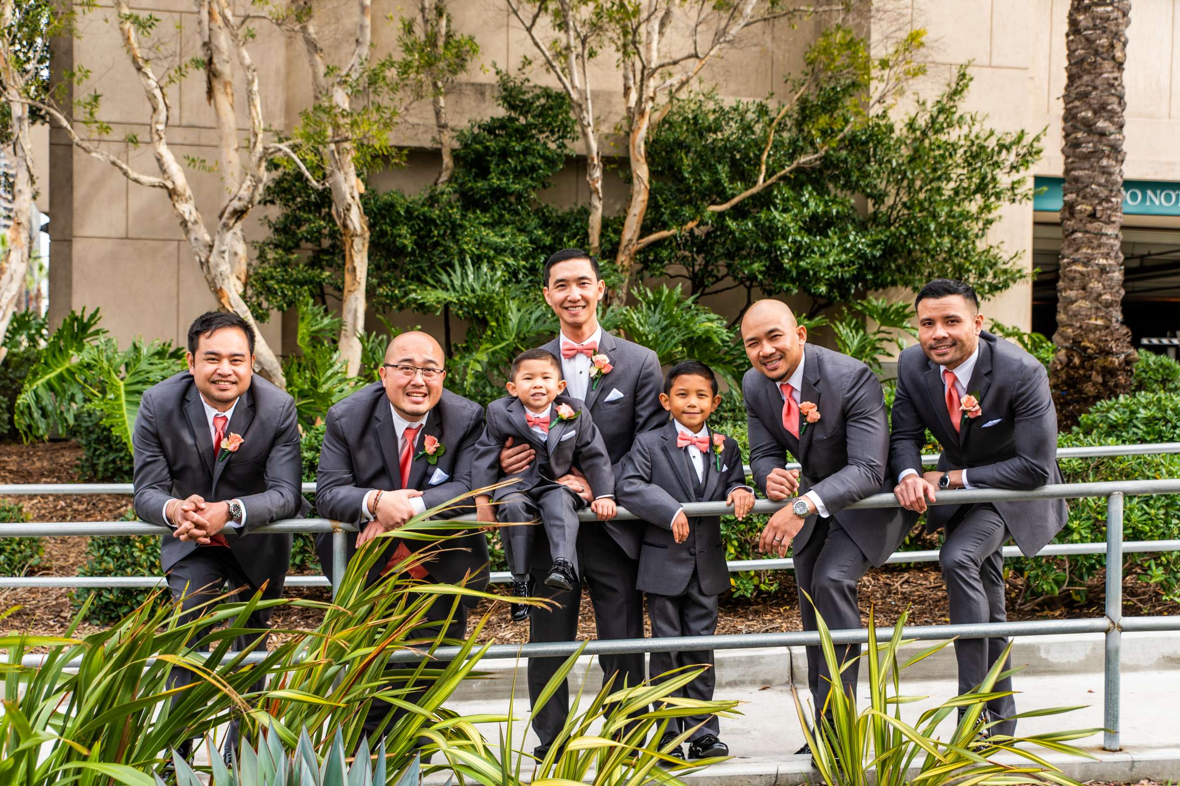 Manchester Grand Hyatt San Diego Wedding coordinated by Bella Mia Exclusive Events, Paula and Jimmy Wedding Photo #48 by True Photography