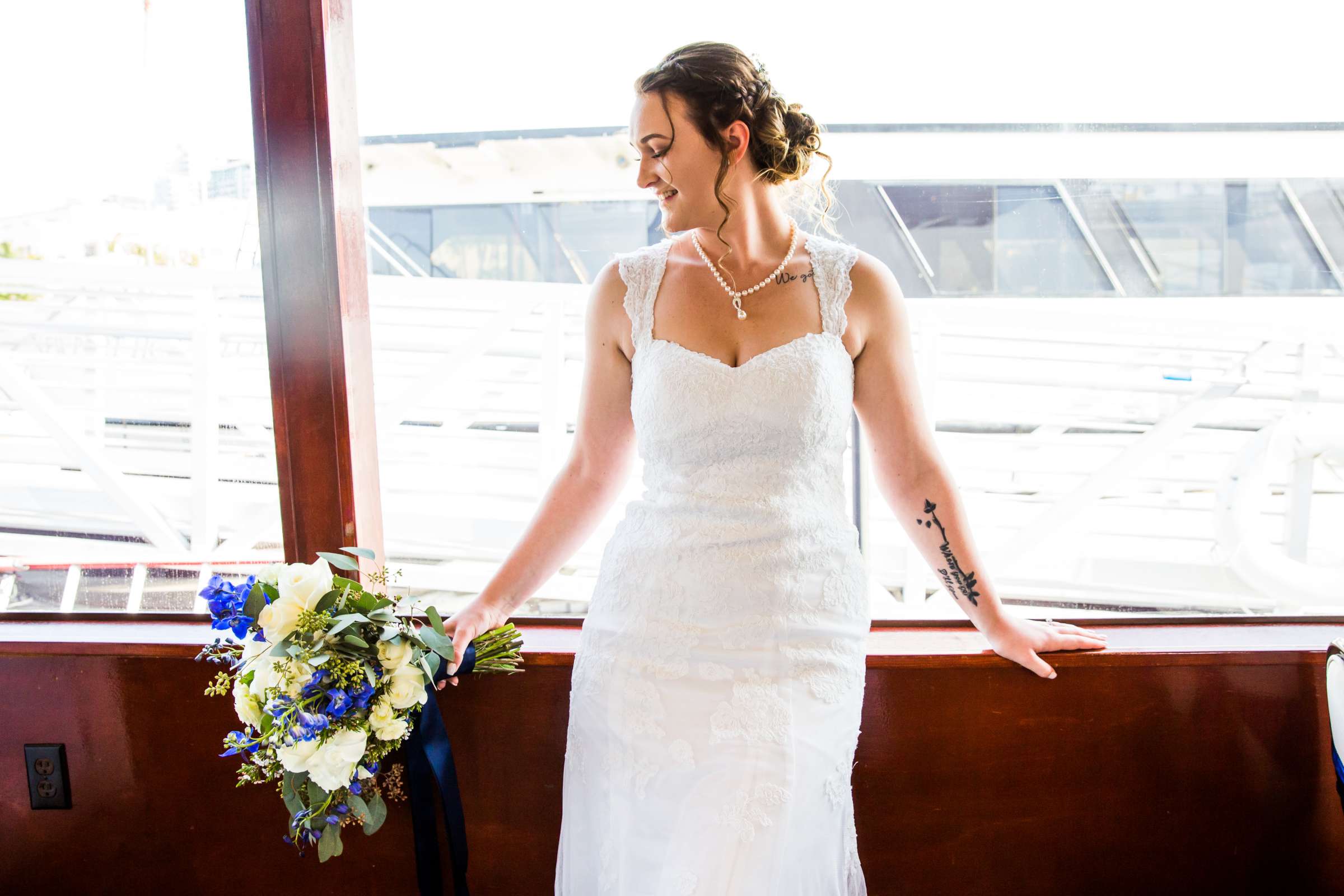 Hornblower cruise line Wedding, Anna and Kurt Wedding Photo #23 by True Photography