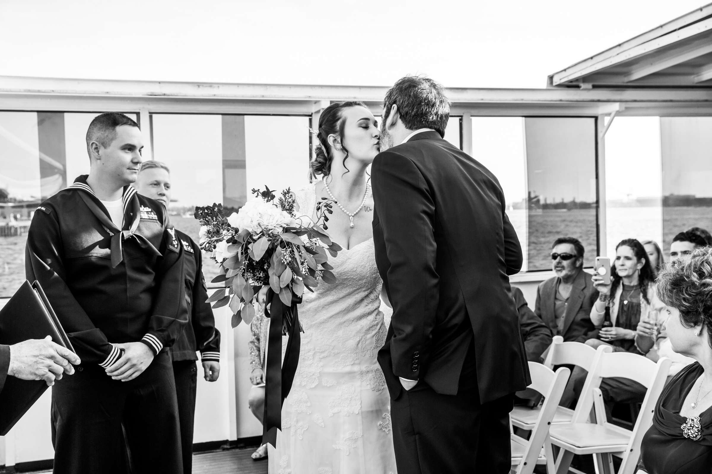 Hornblower cruise line Wedding, Anna and Kurt Wedding Photo #29 by True Photography