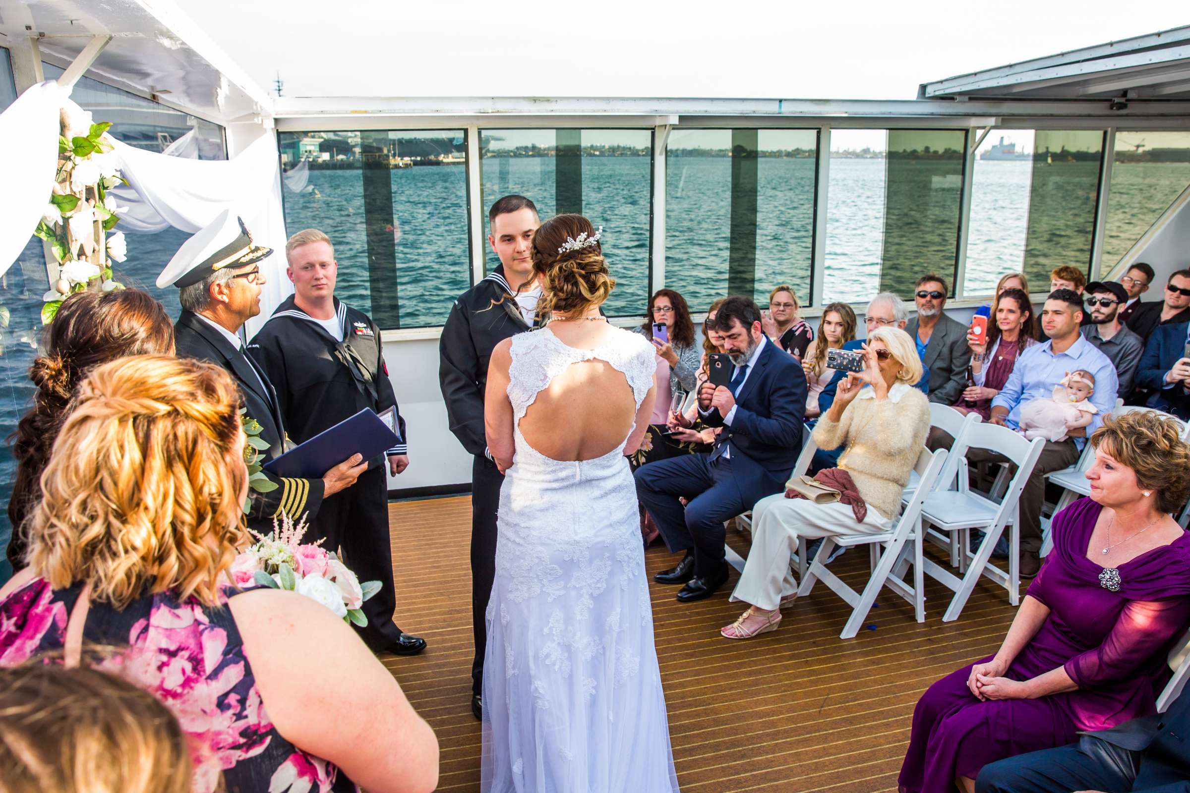 Hornblower cruise line Wedding, Anna and Kurt Wedding Photo #30 by True Photography