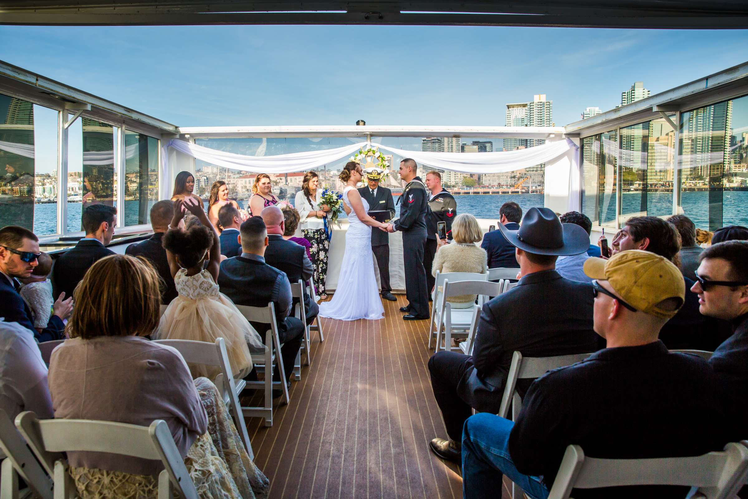 Hornblower cruise line Wedding, Anna and Kurt Wedding Photo #31 by True Photography