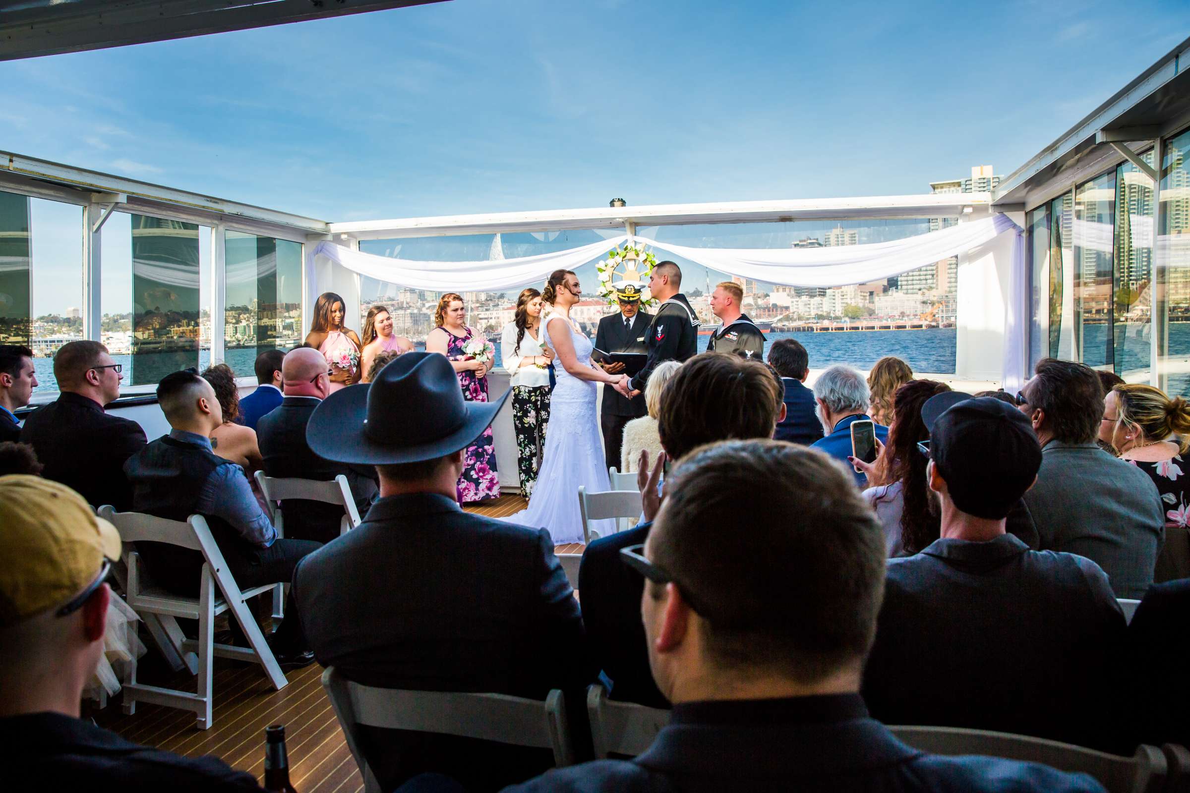 Hornblower cruise line Wedding, Anna and Kurt Wedding Photo #33 by True Photography