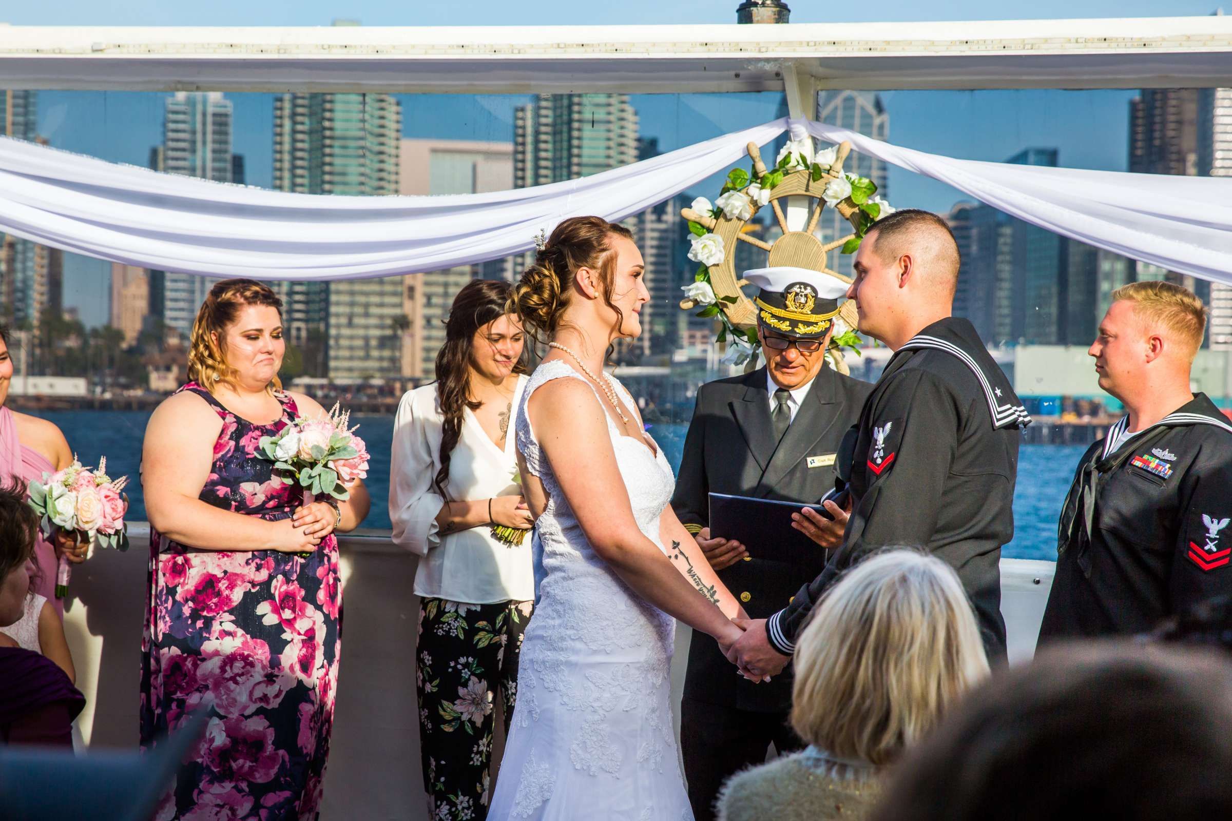 Hornblower cruise line Wedding, Anna and Kurt Wedding Photo #35 by True Photography