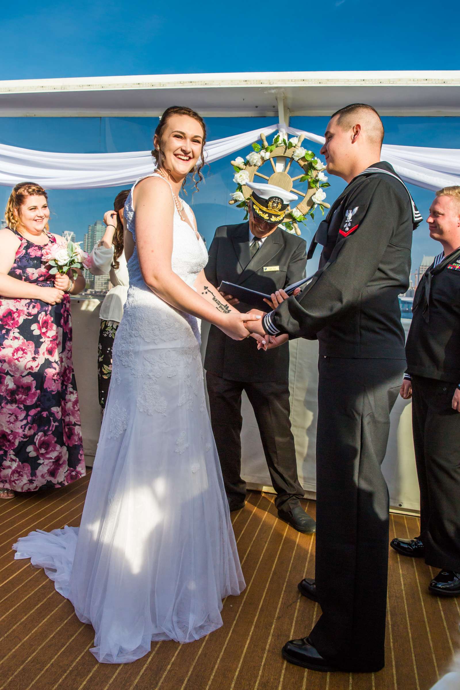 Hornblower cruise line Wedding, Anna and Kurt Wedding Photo #37 by True Photography
