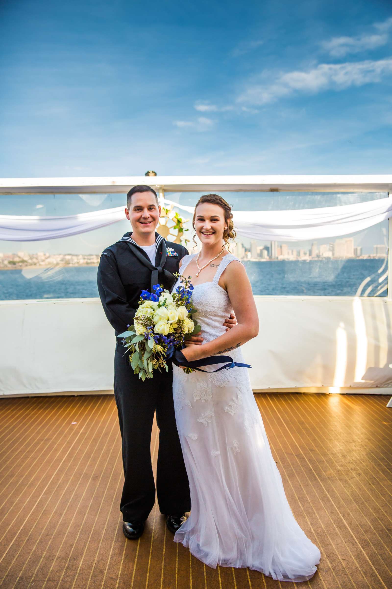 Hornblower cruise line Wedding, Anna and Kurt Wedding Photo #42 by True Photography