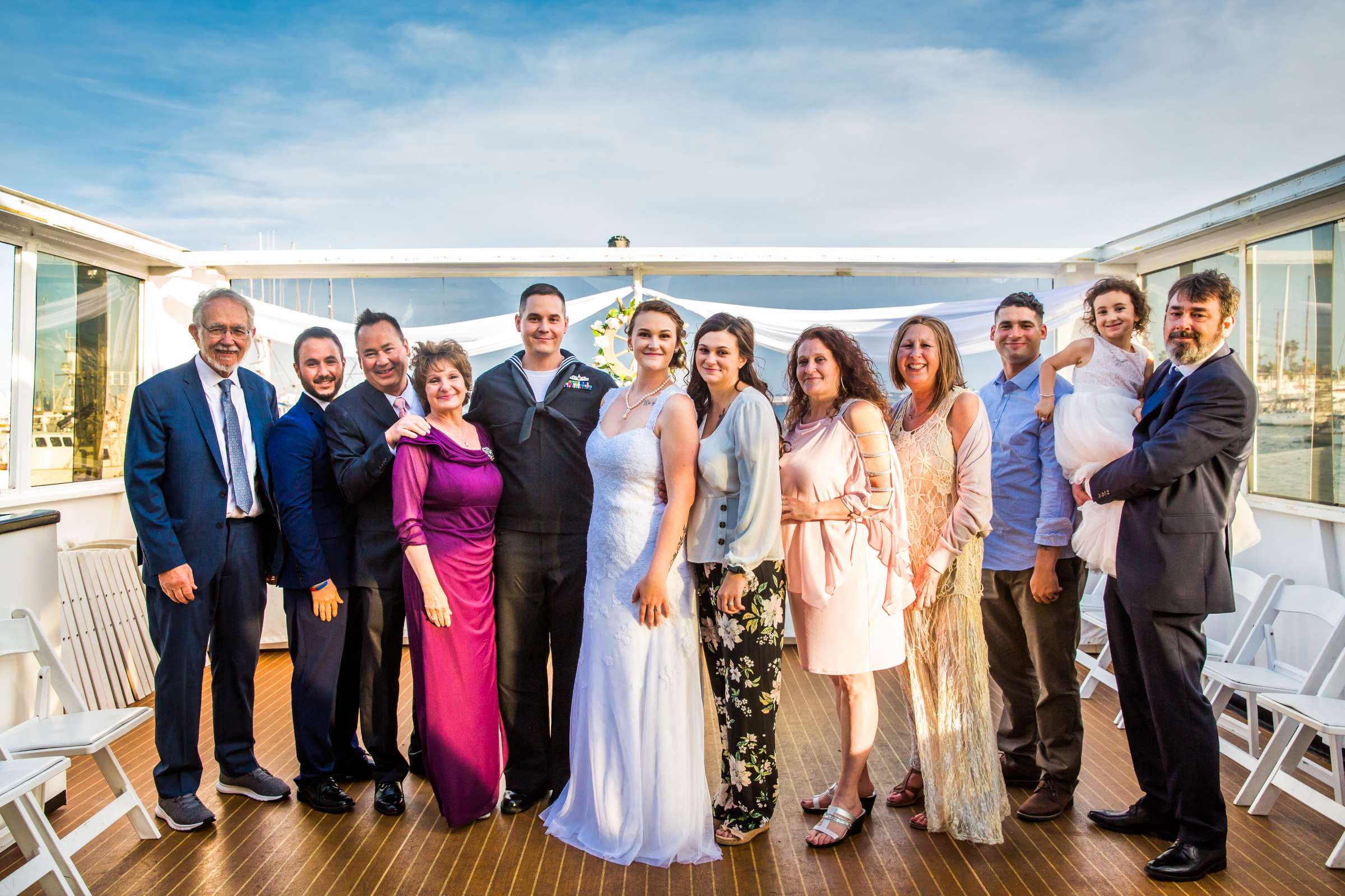 Hornblower cruise line Wedding, Anna and Kurt Wedding Photo #43 by True Photography