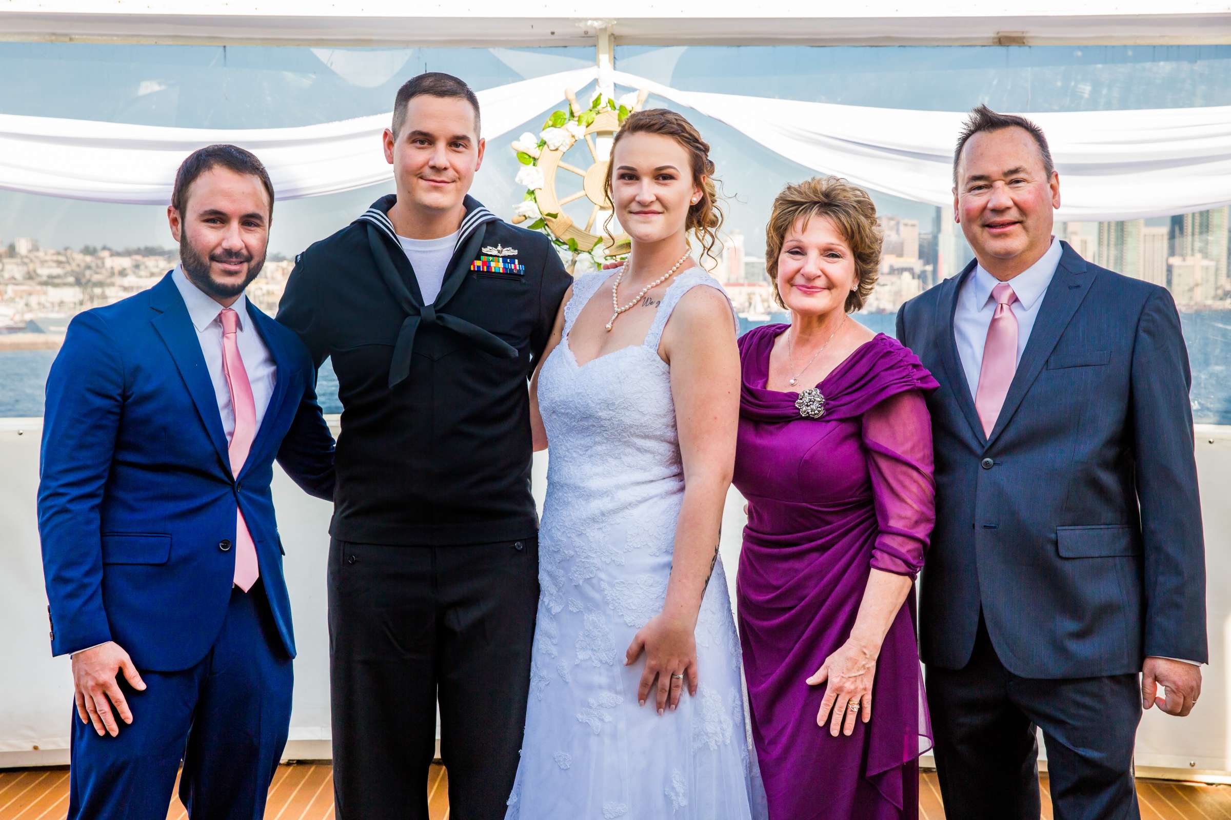 Hornblower cruise line Wedding, Anna and Kurt Wedding Photo #44 by True Photography