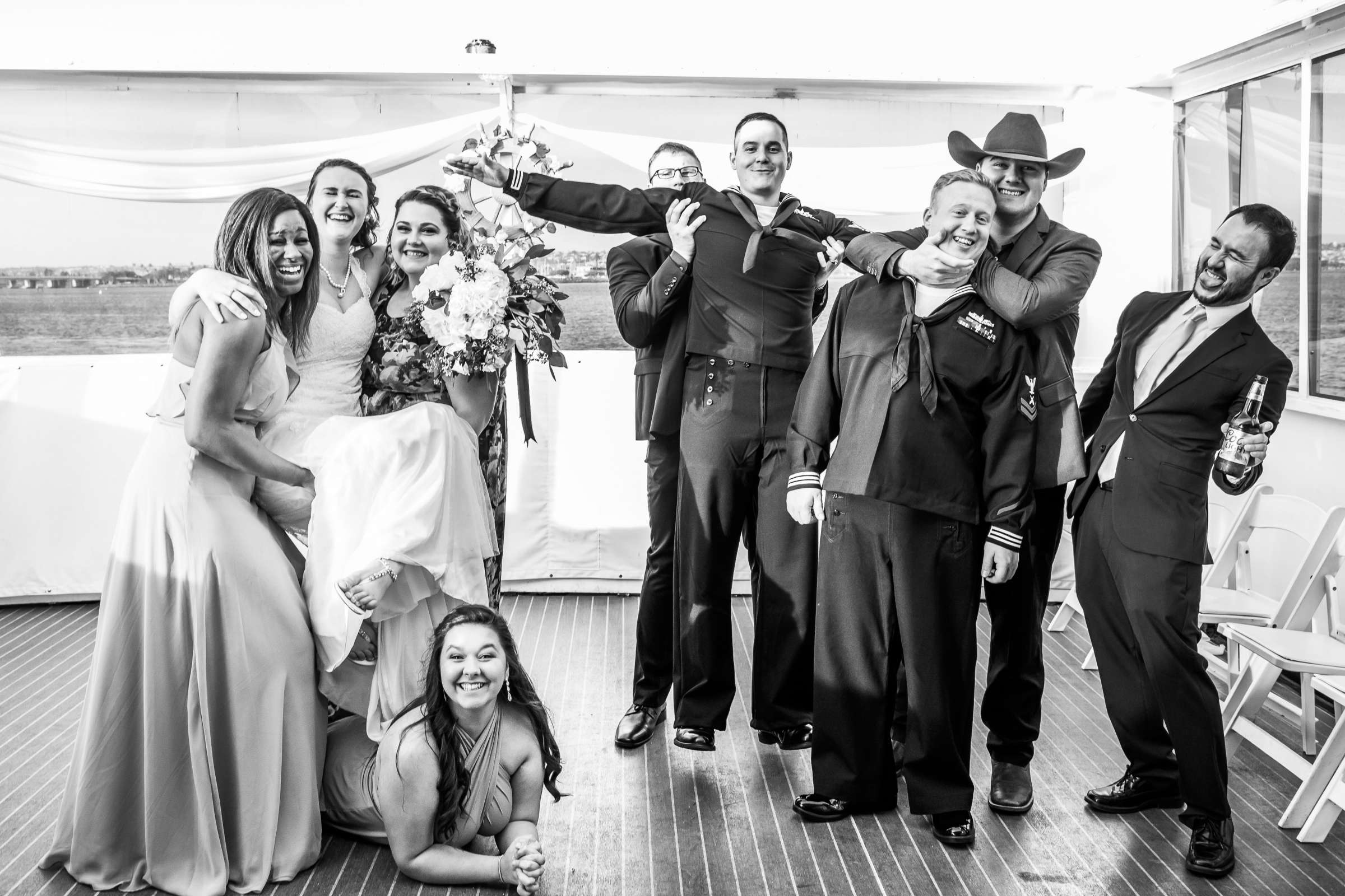 Hornblower cruise line Wedding, Anna and Kurt Wedding Photo #49 by True Photography