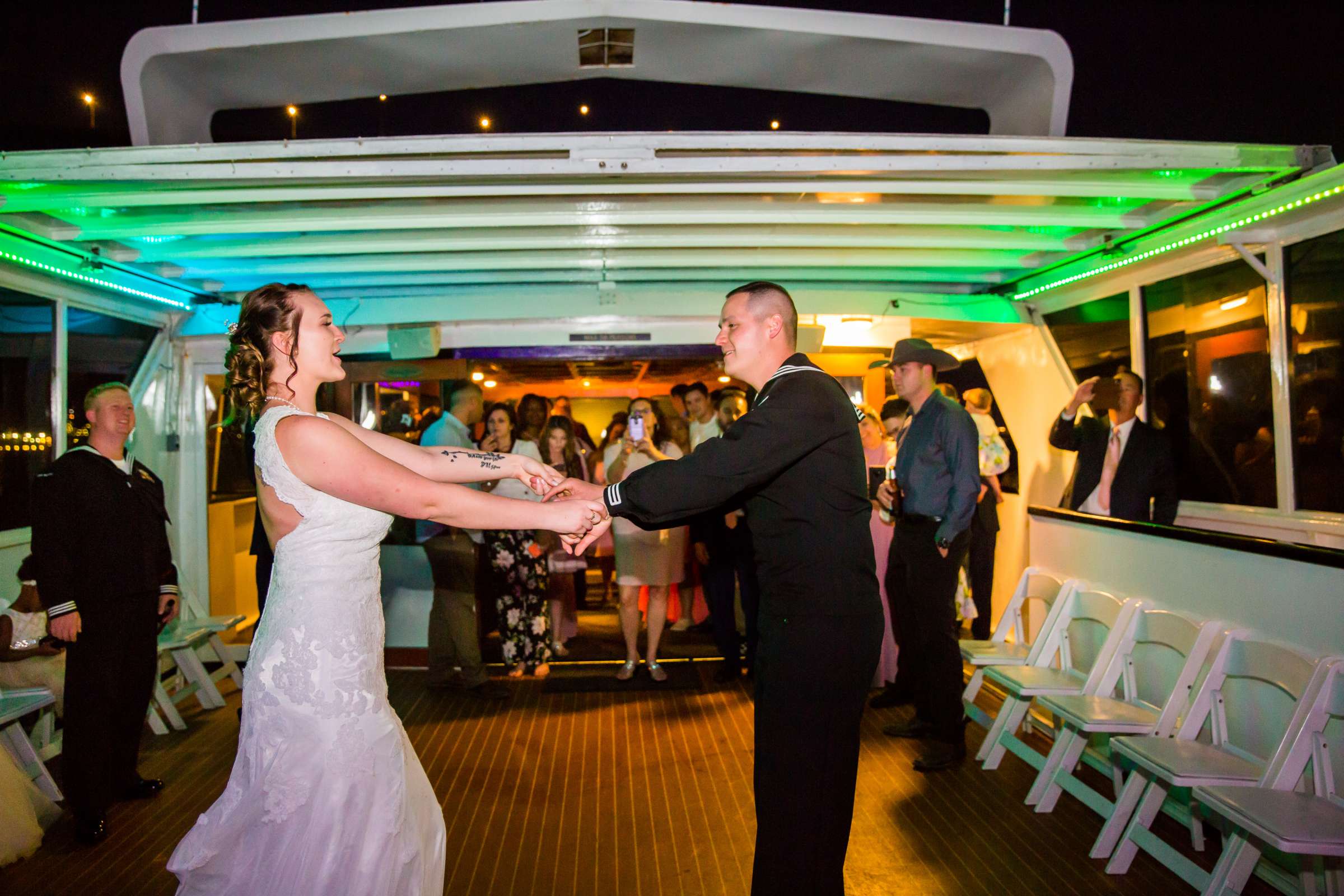 Hornblower cruise line Wedding, Anna and Kurt Wedding Photo #68 by True Photography