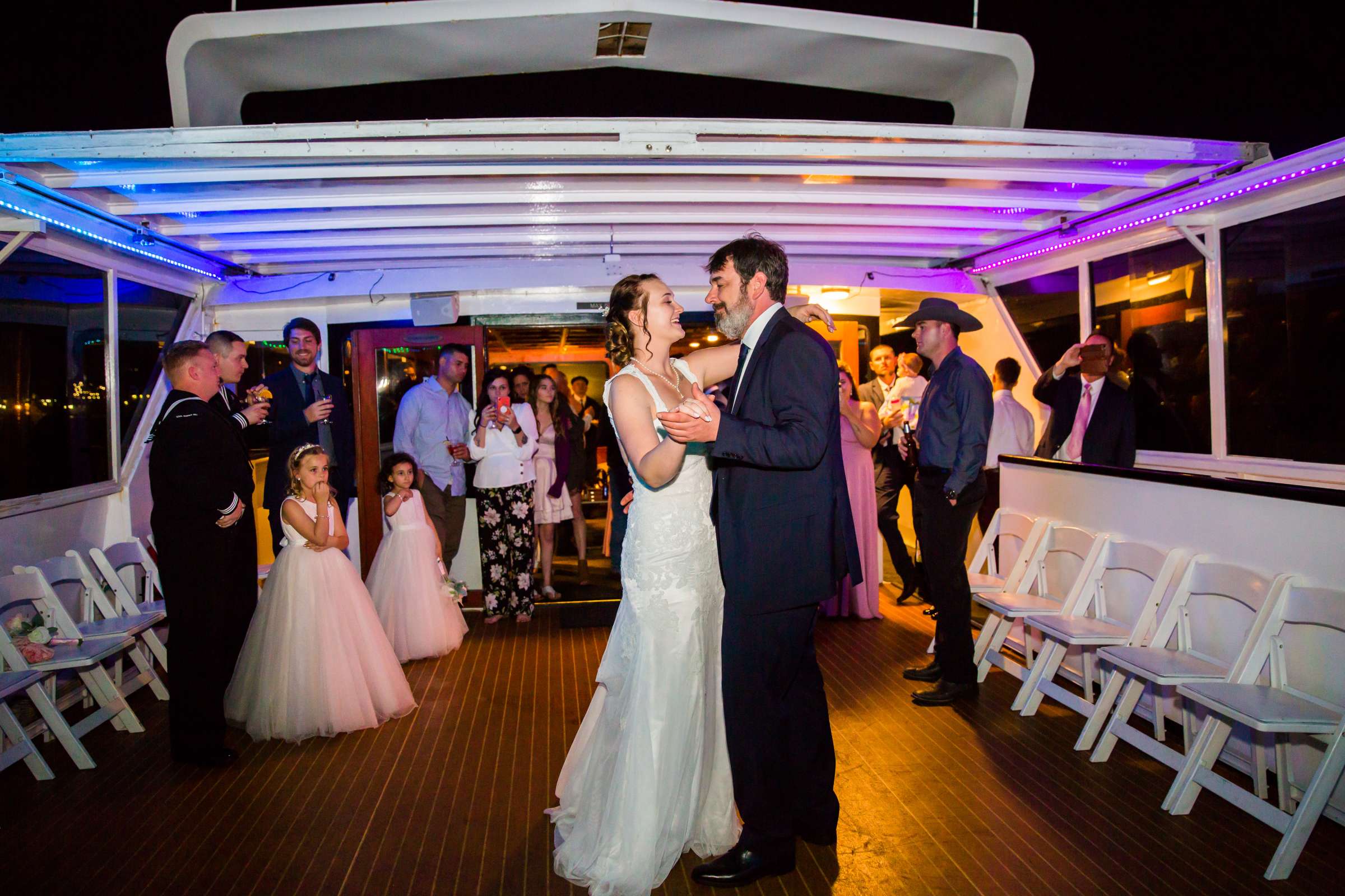 Hornblower cruise line Wedding, Anna and Kurt Wedding Photo #69 by True Photography
